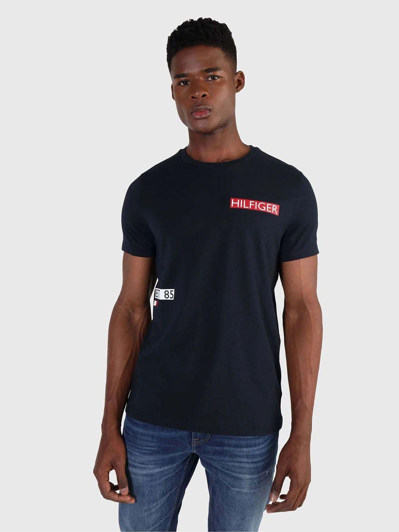 Polera Rectangle Space Azul Tommy Hilfiger-0