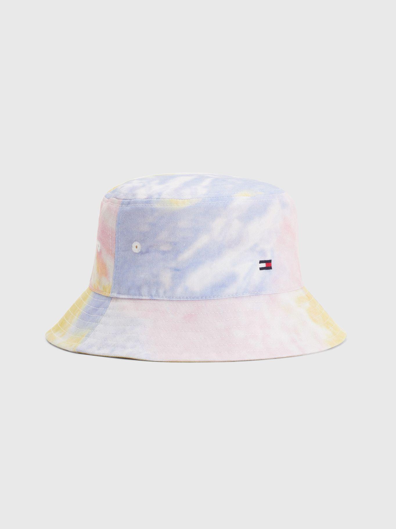 Gorro Bucket Tie Dye Celeste Tommy Hilfiger JN2-0