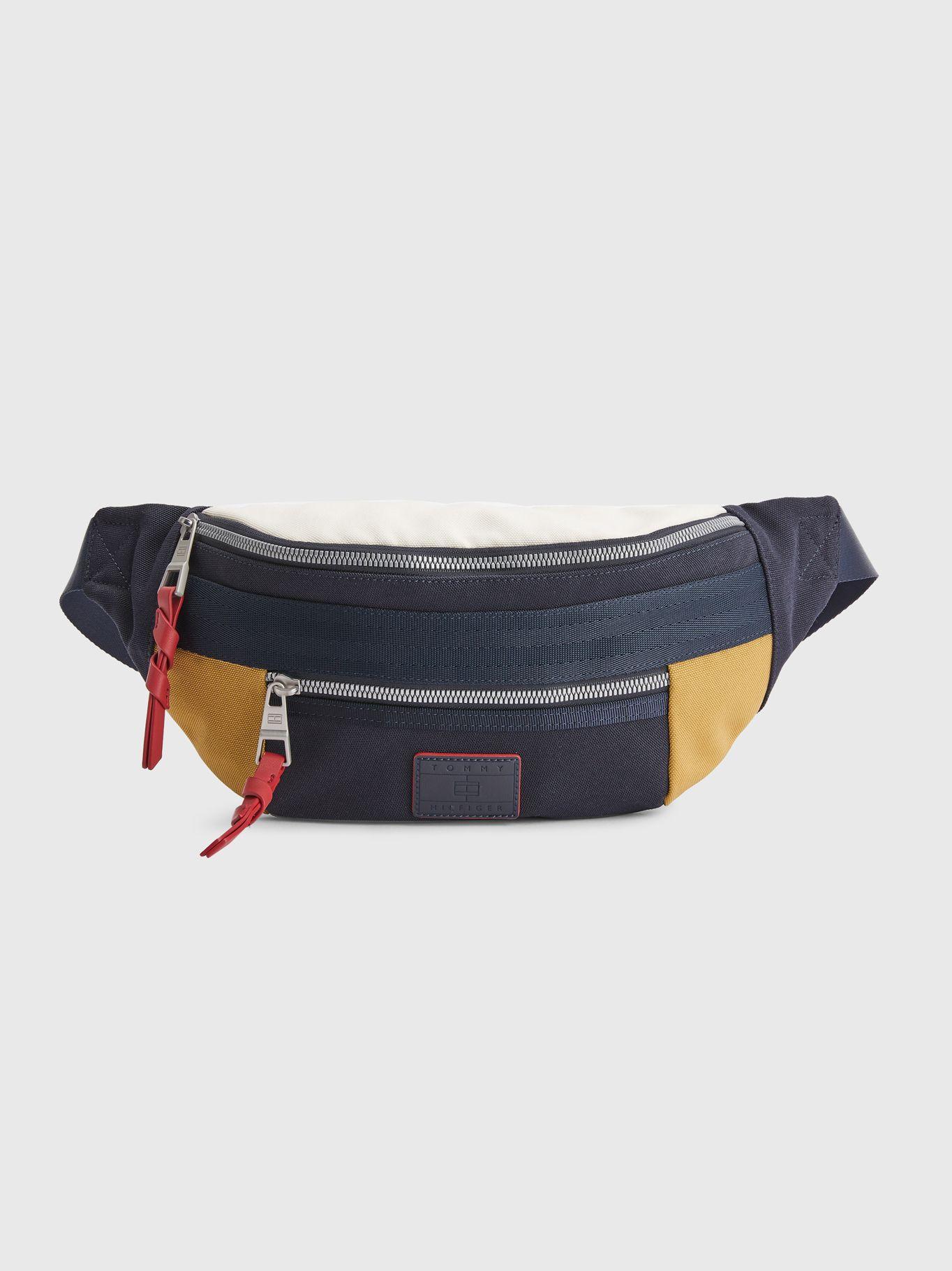 Banano Color Block Con Logo Azul Tommy Hilfiger-0