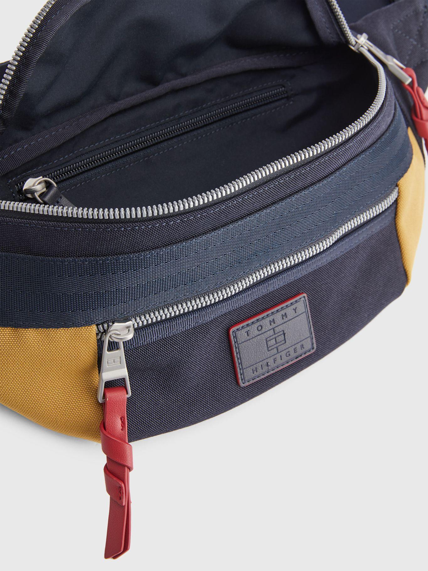 Banano Color Block Con Logo Azul Tommy Hilfiger-3