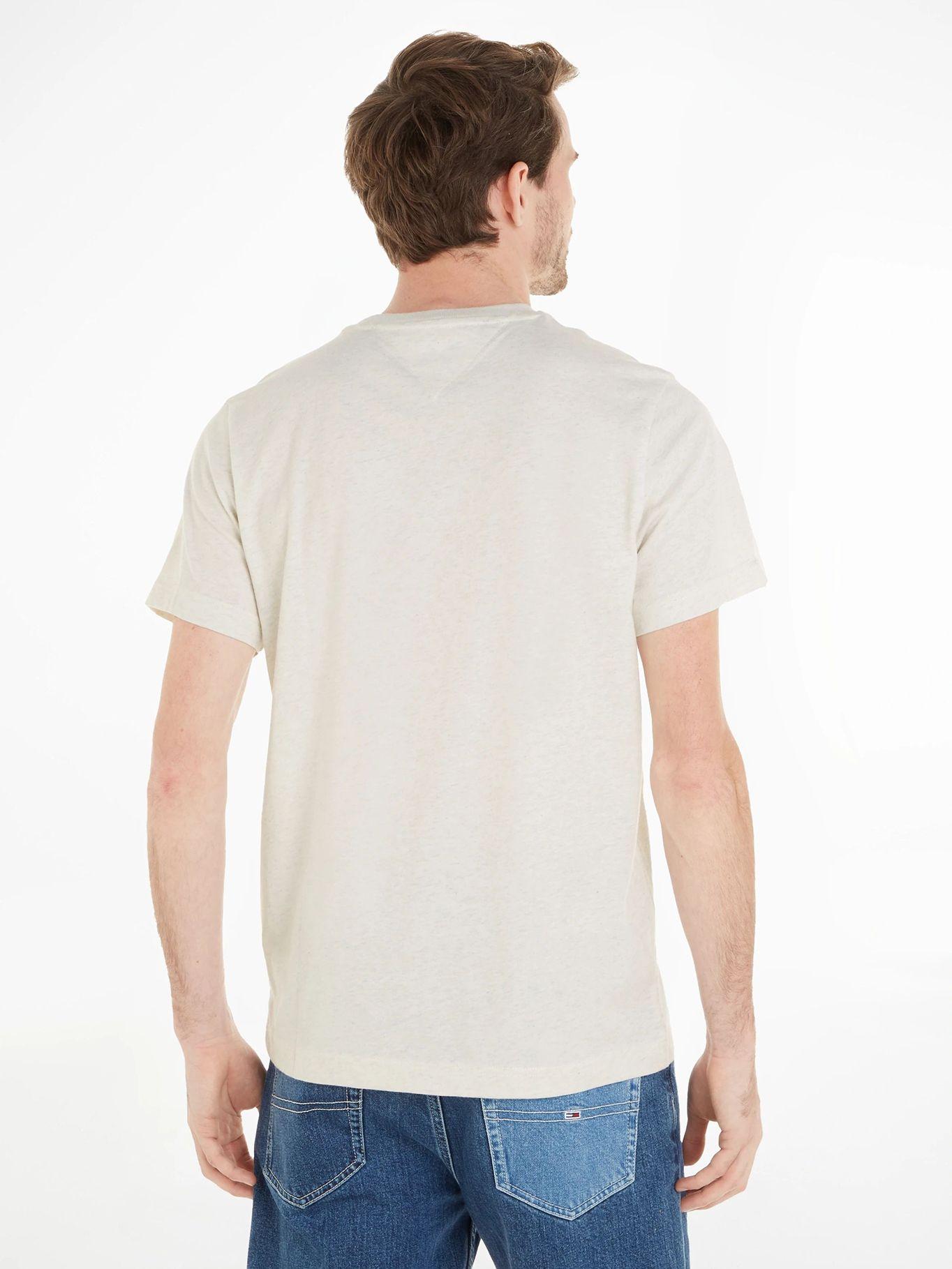 Polera Essential Con Bolsillo Beige Tommy Jeans-1