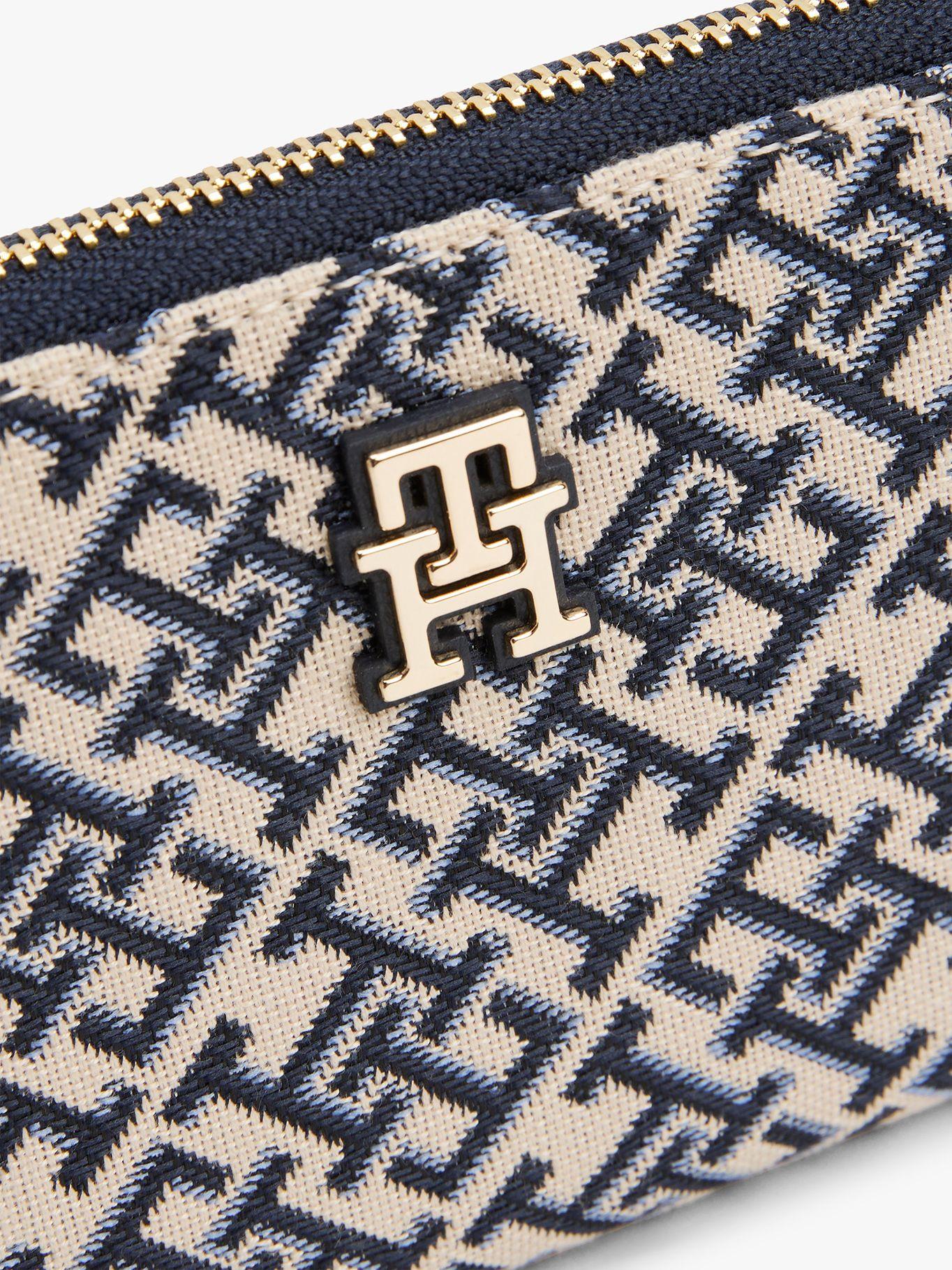 Billetera Jacquard Monogram Azul Tommy Hilfiger-3