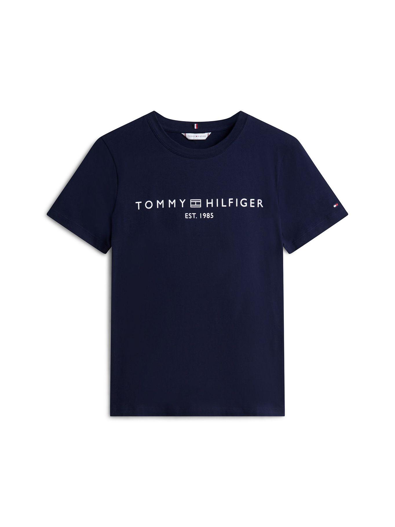 Polera Signature / Logo Azul Tommy Hilfiger-4