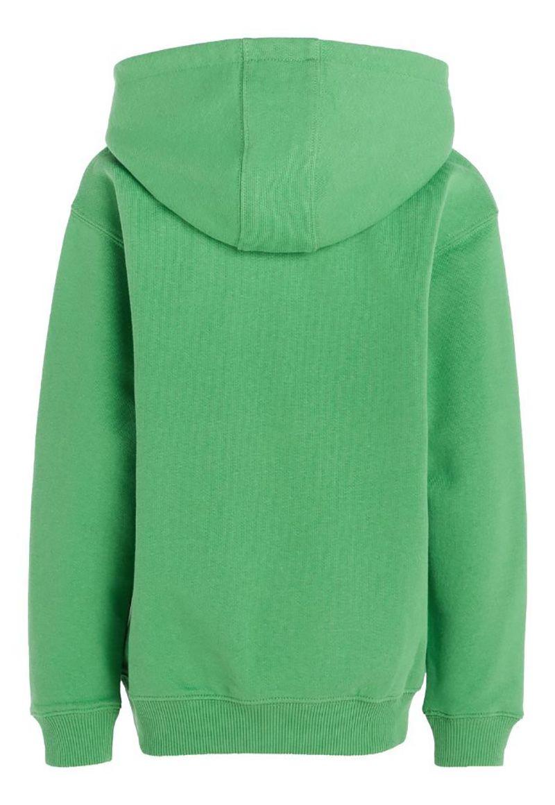Polerón Hoodie Con Logo Arqueado Verde Tommy Hilfiger-3