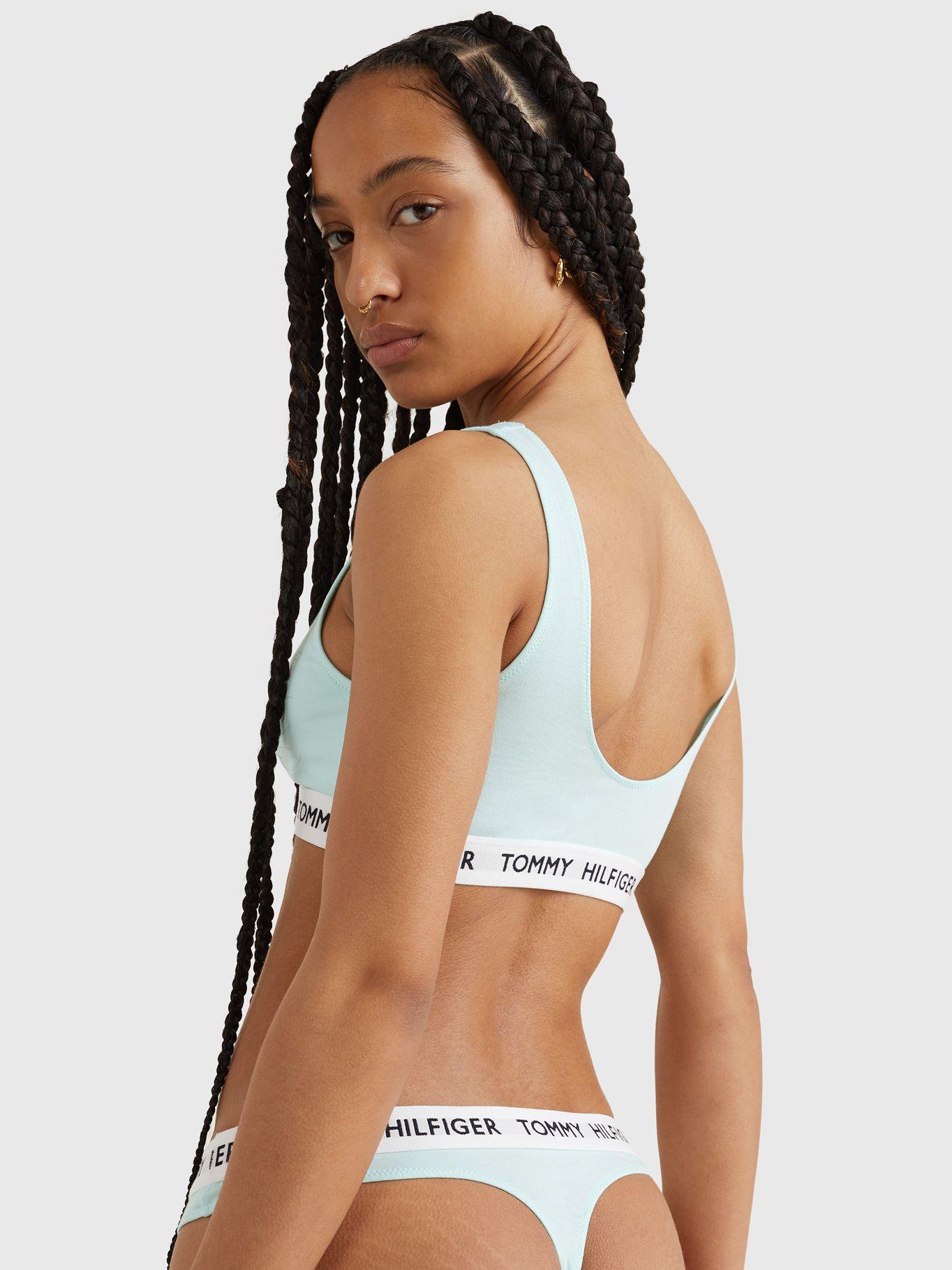 Bralette De Algodón Elástico Celeste Tommy Hilfiger-2