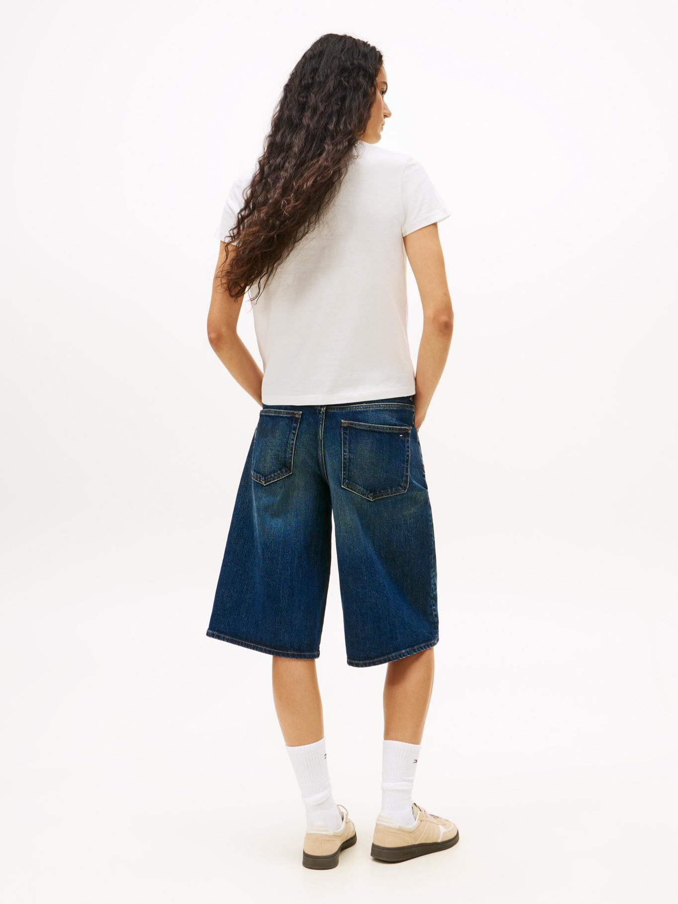 Polera Soft Flag Logo Blanco Tommy Jeans-2