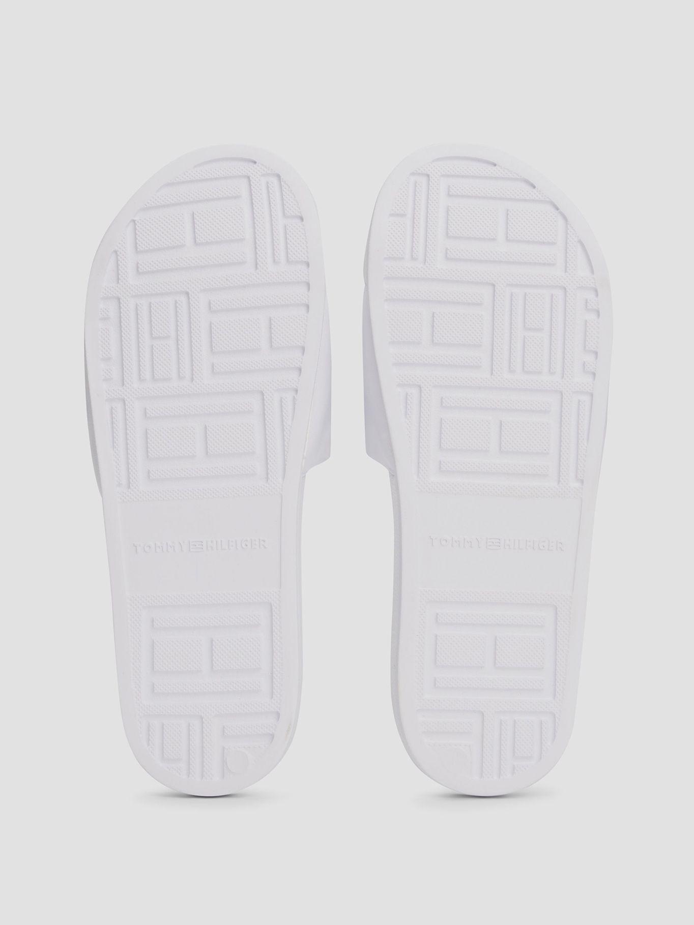 Sandalia De Piscina Bordado Blanco Tommy Hilfiger-3