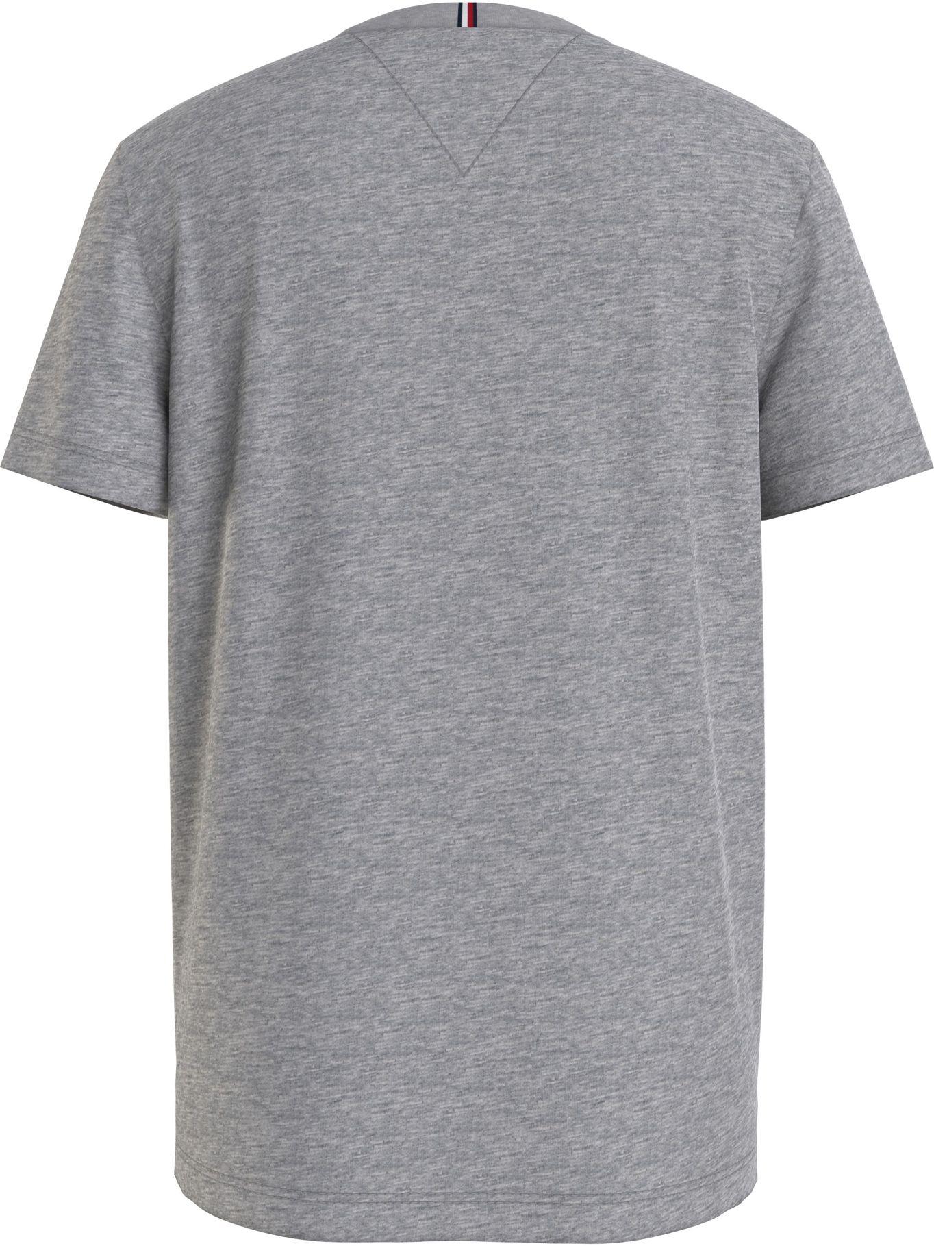 Polera Print Varsity Gris Tommy Hilfiger MY2-1