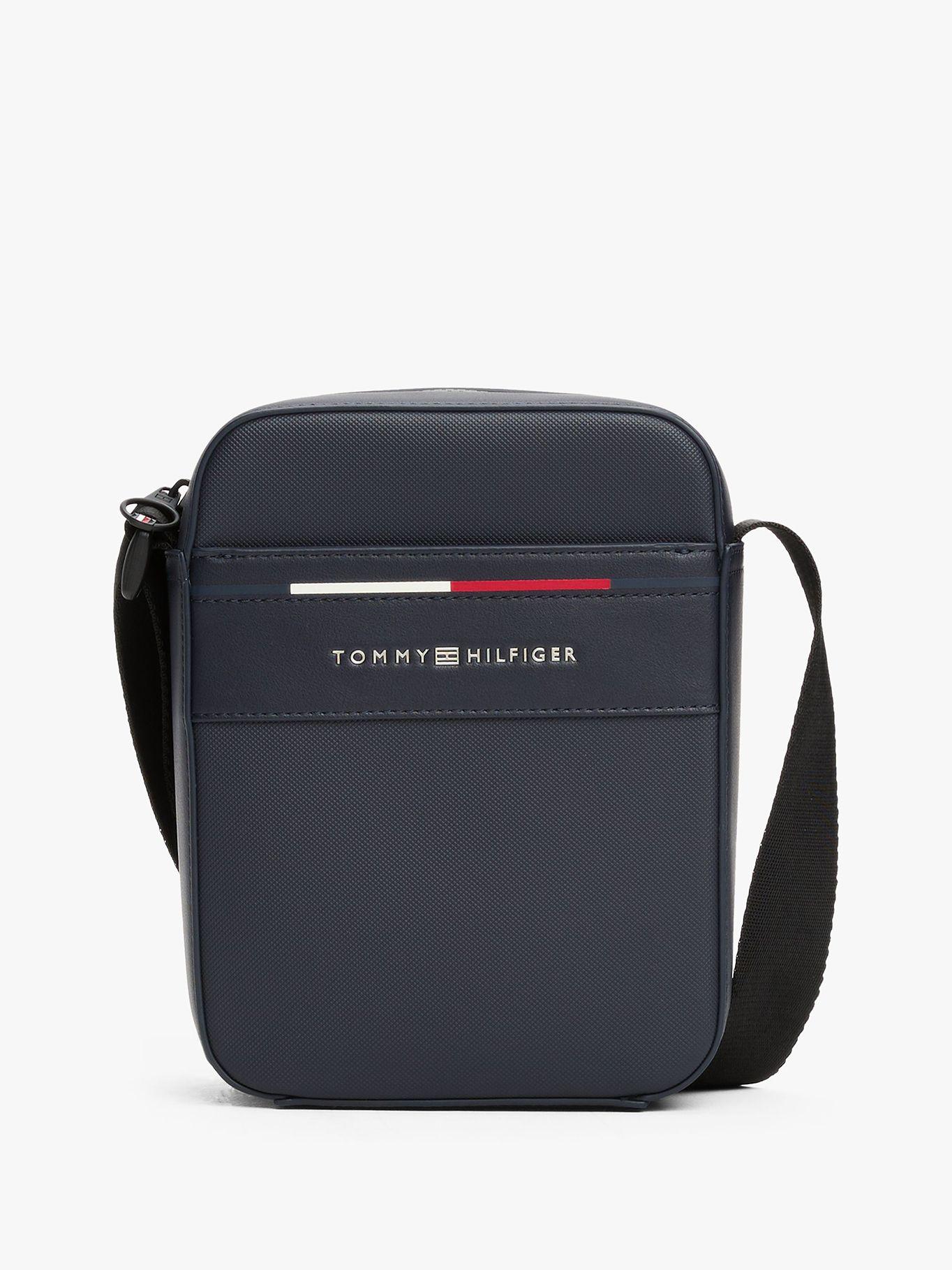 Bolso Reporter Signature Azul Tommy Hilfiger-0