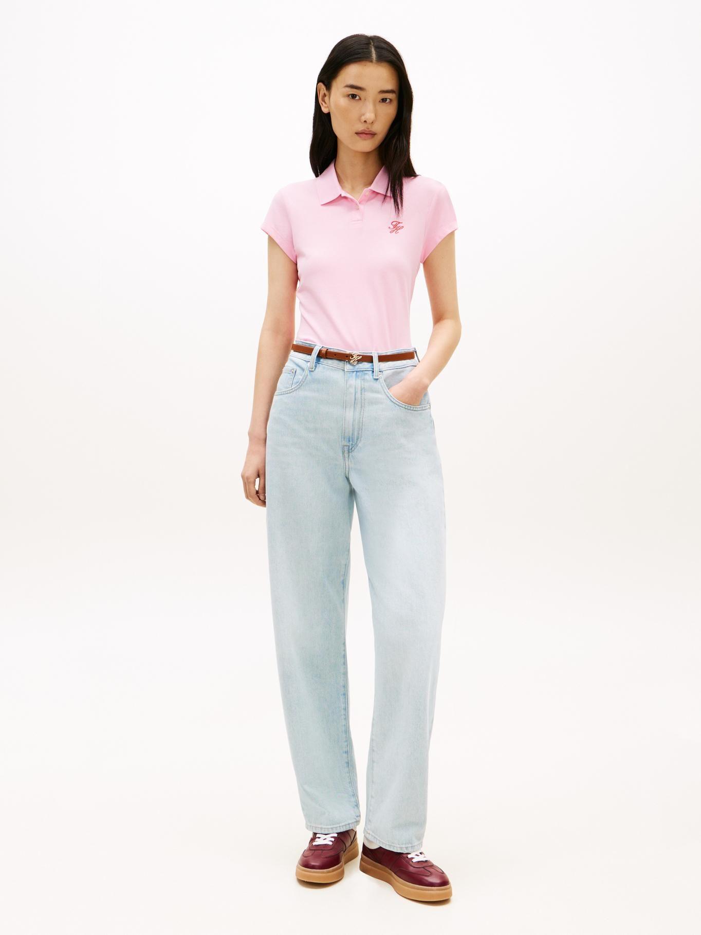 Polo 1985 Con Logo Bordado Slim Fit-1
