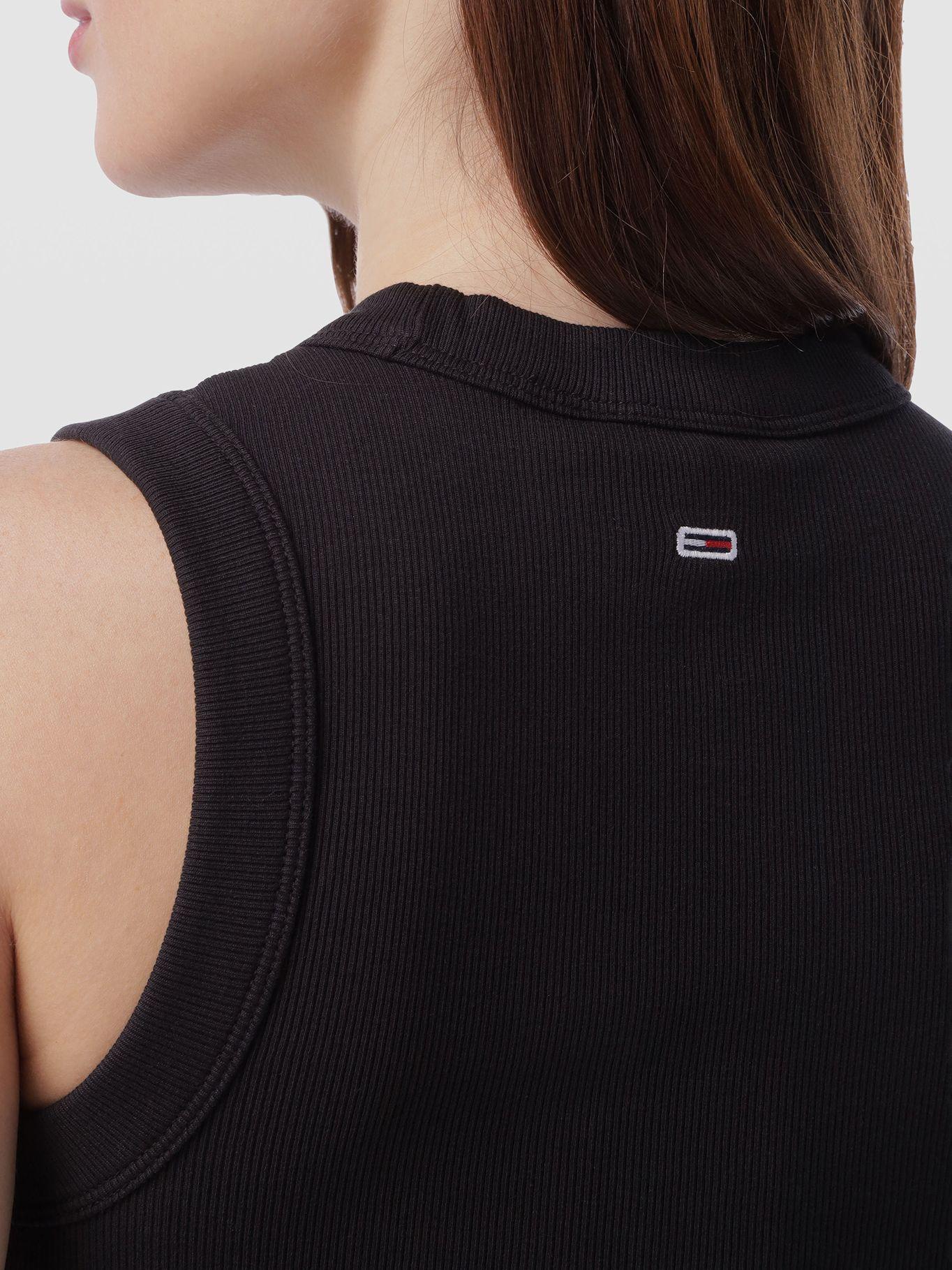 Polera Bubble Con Logo Negro Tommy Jeans-4