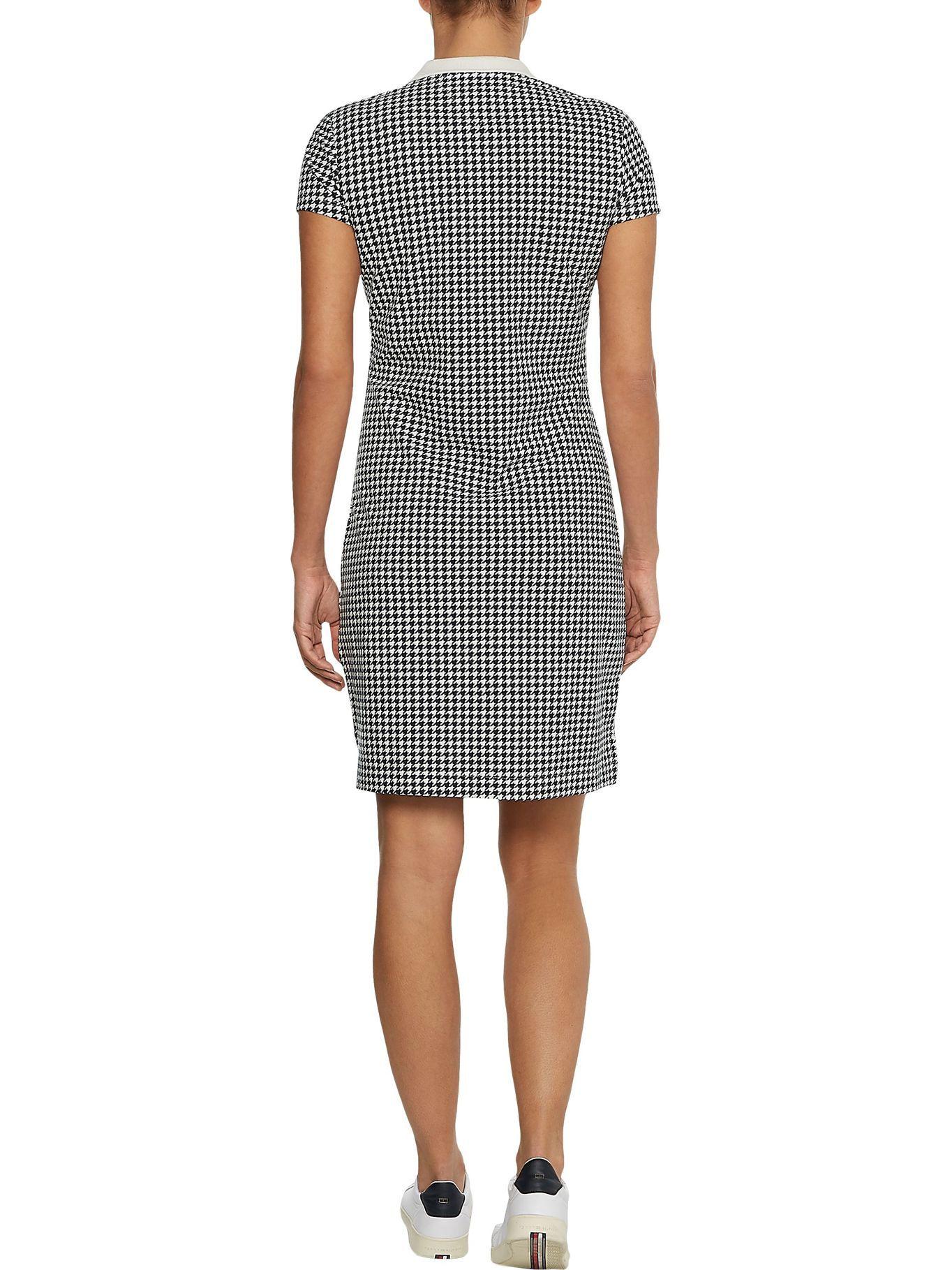 Vestido Polo Print Slim Gris Tommy Hilfiger A2-1