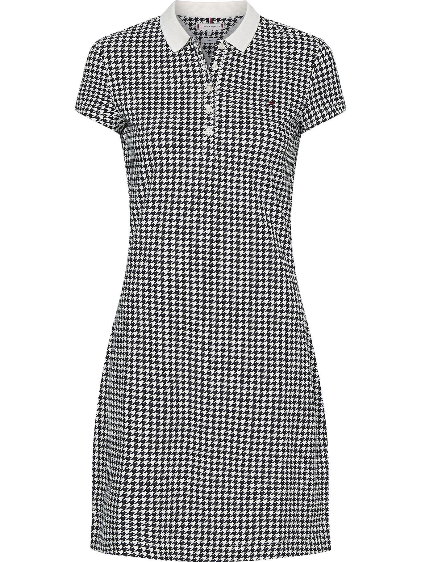 Vestido Polo Print Slim Gris Tommy Hilfiger A2-3