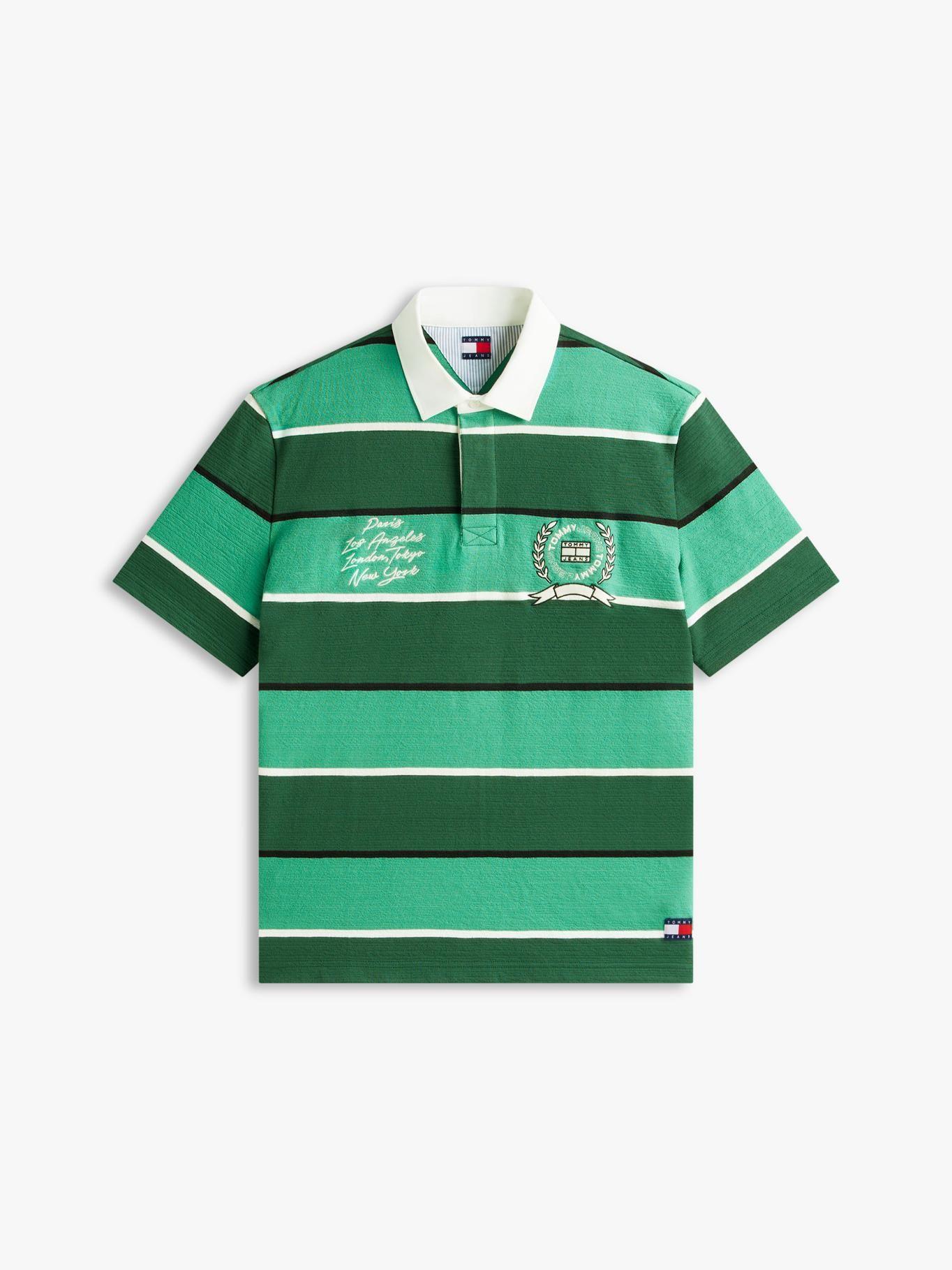 Polo A Rayas Estilo Rugby Relaxed Fit-4