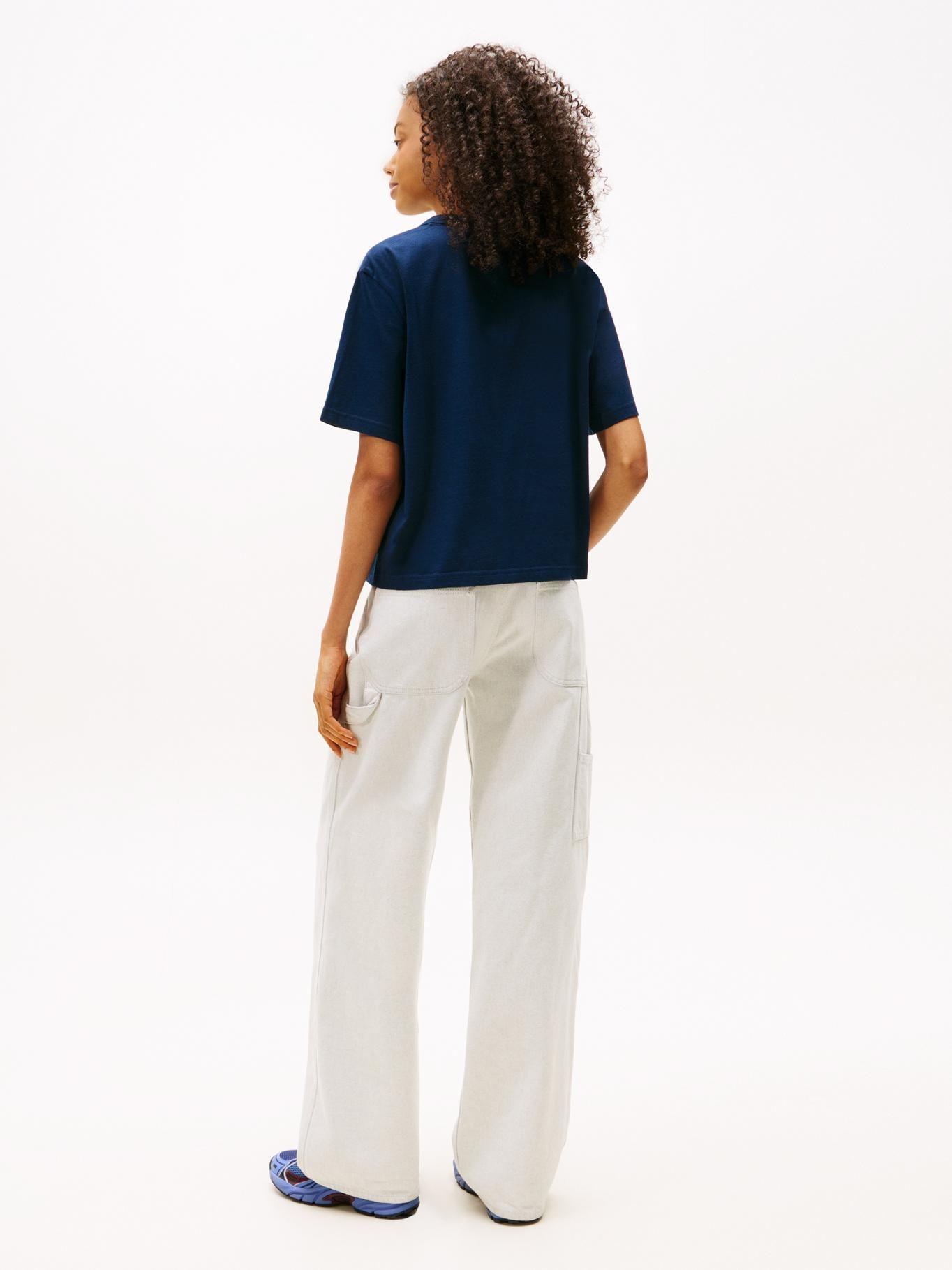 Polera Boxy Con Logo Relaxed Fit-2