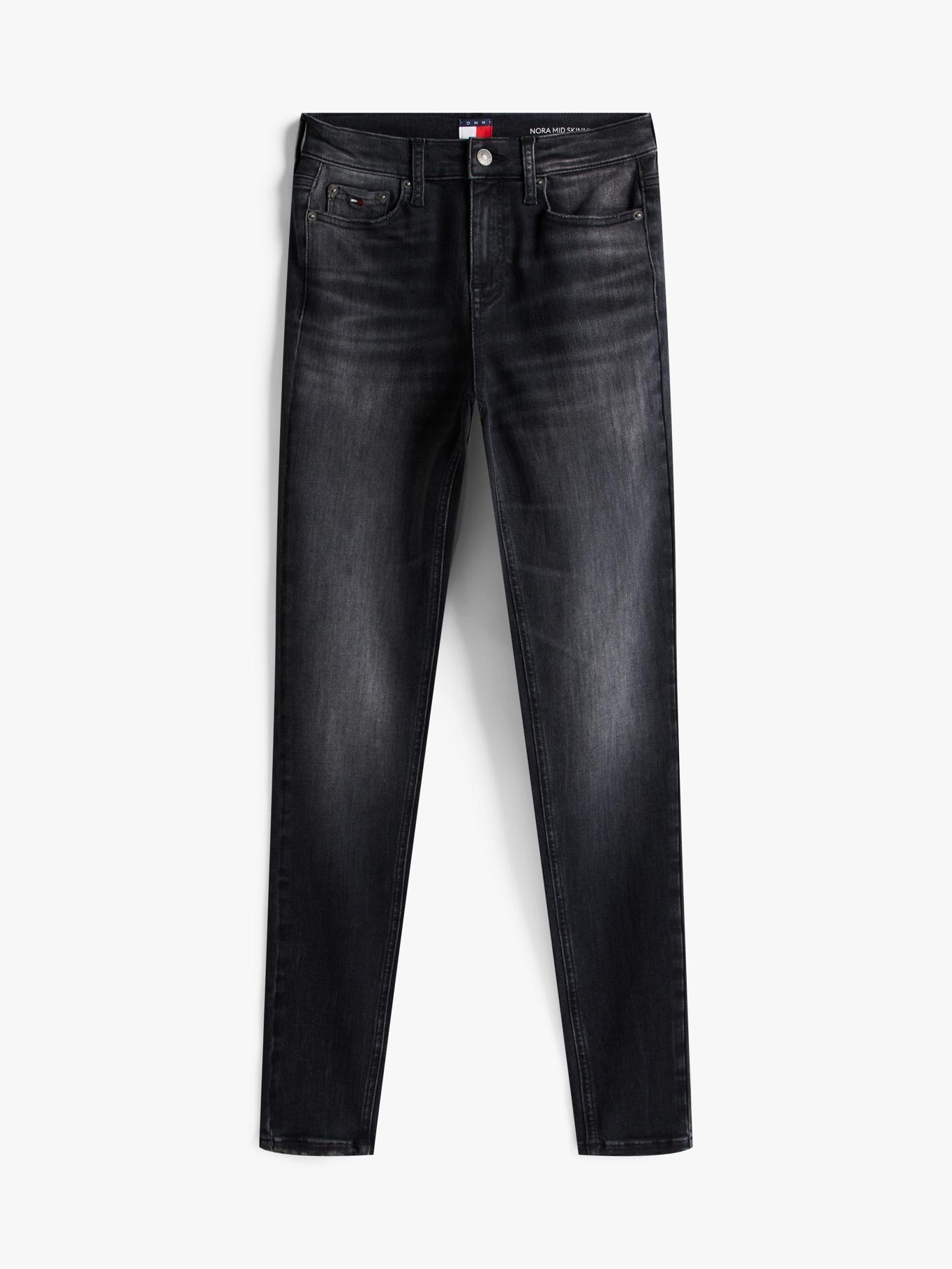 Jeans Nora Skinny Fit Talle Medio Gris Tommy Jeans-4