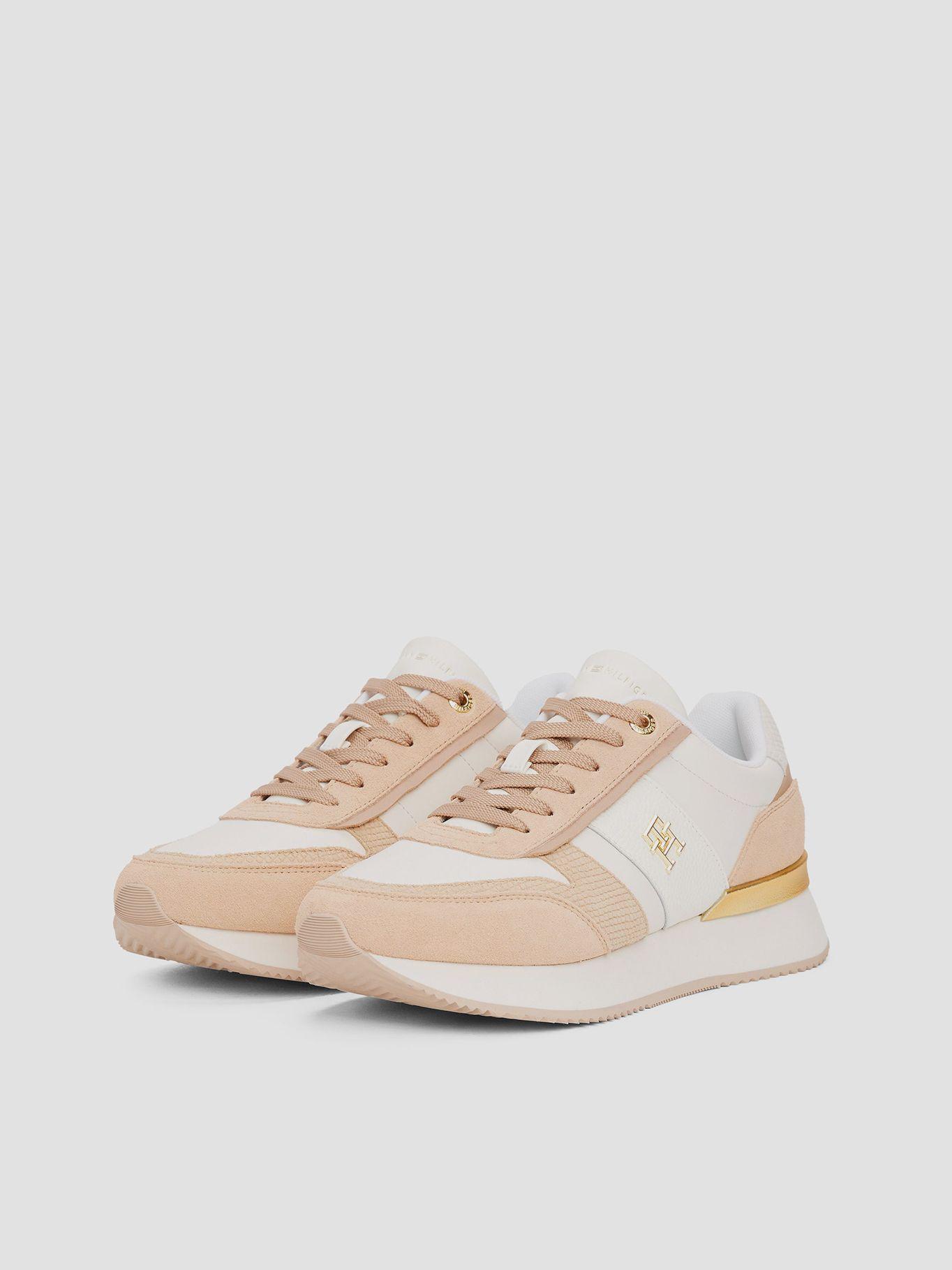 Zapatillas Paneles Metalizados Blanco Tommy Hilfiger-0