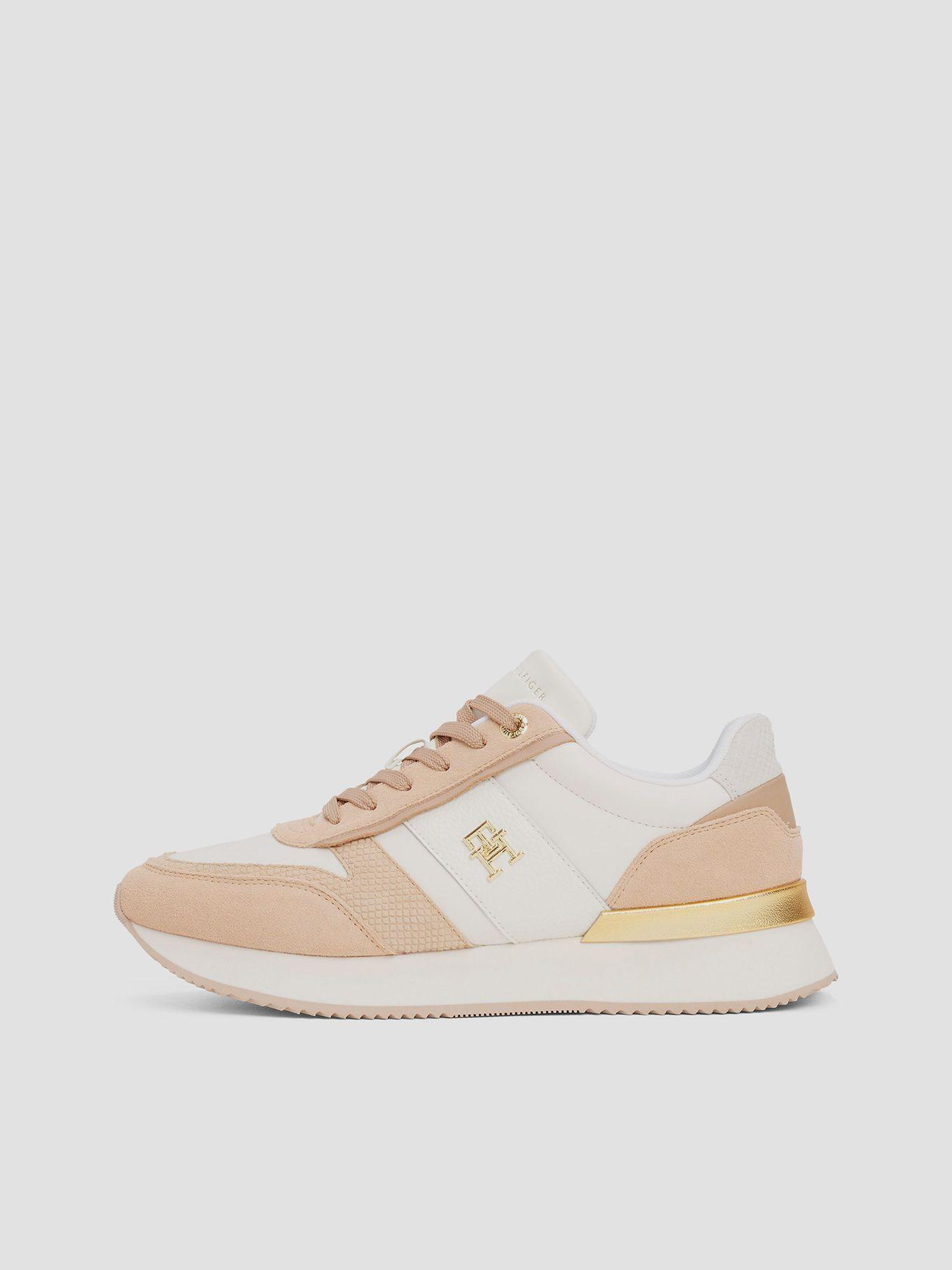 Zapatillas Paneles Metalizados Blanco Tommy Hilfiger-5