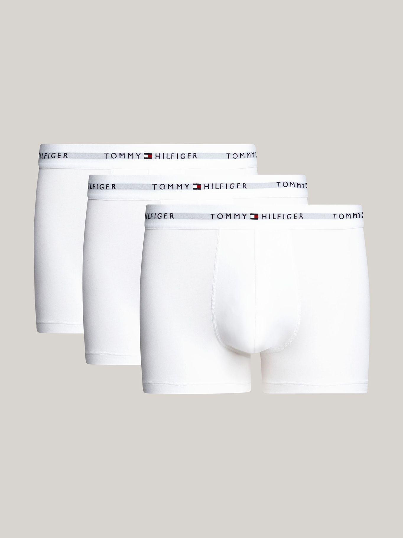 Pack 3 Calzoncillo Trunk Esencial Blanco Tommy Hilfiger-0