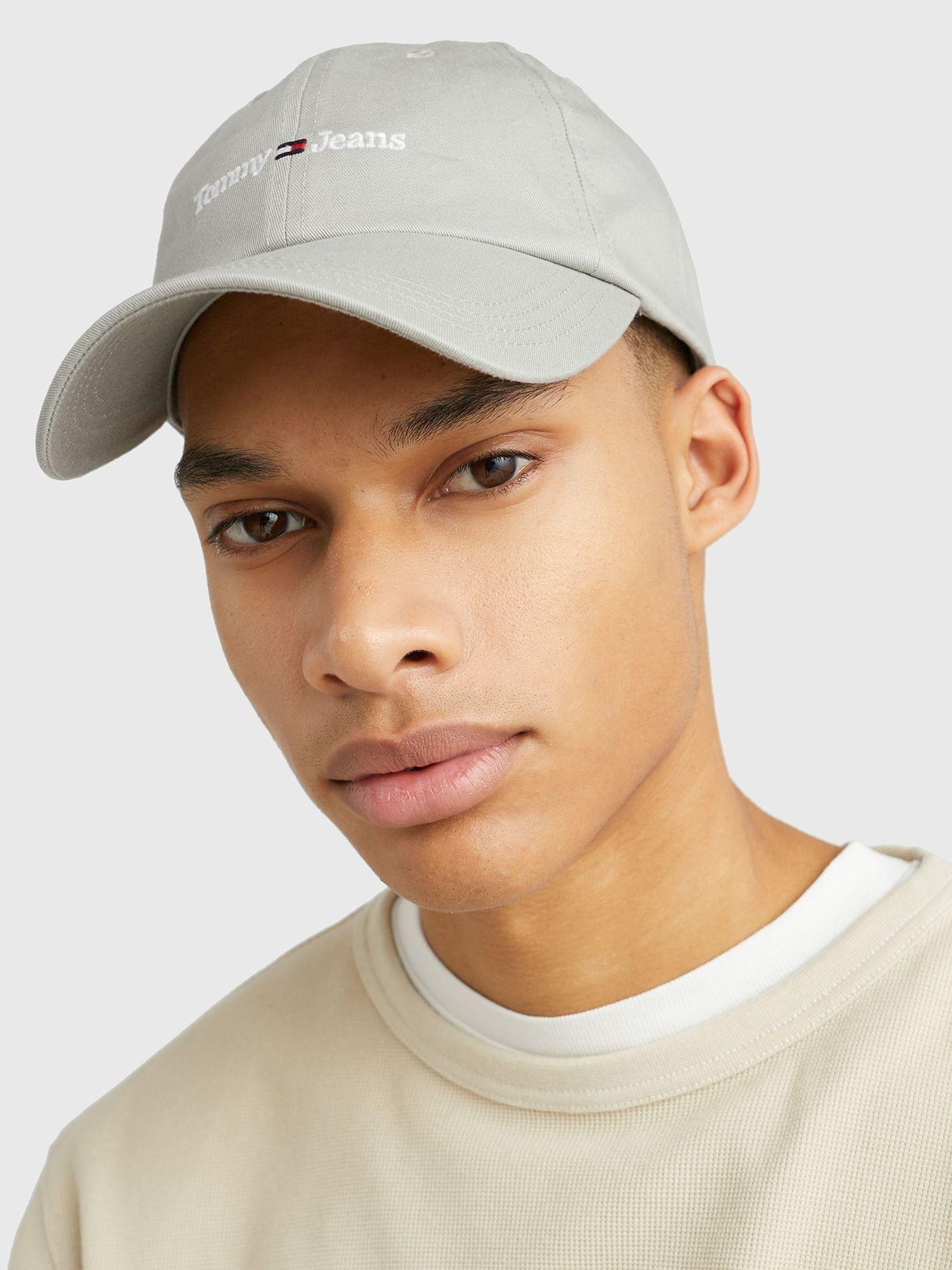 Jockey Clásico Logo Bordado Gris Tommy Jeans-1