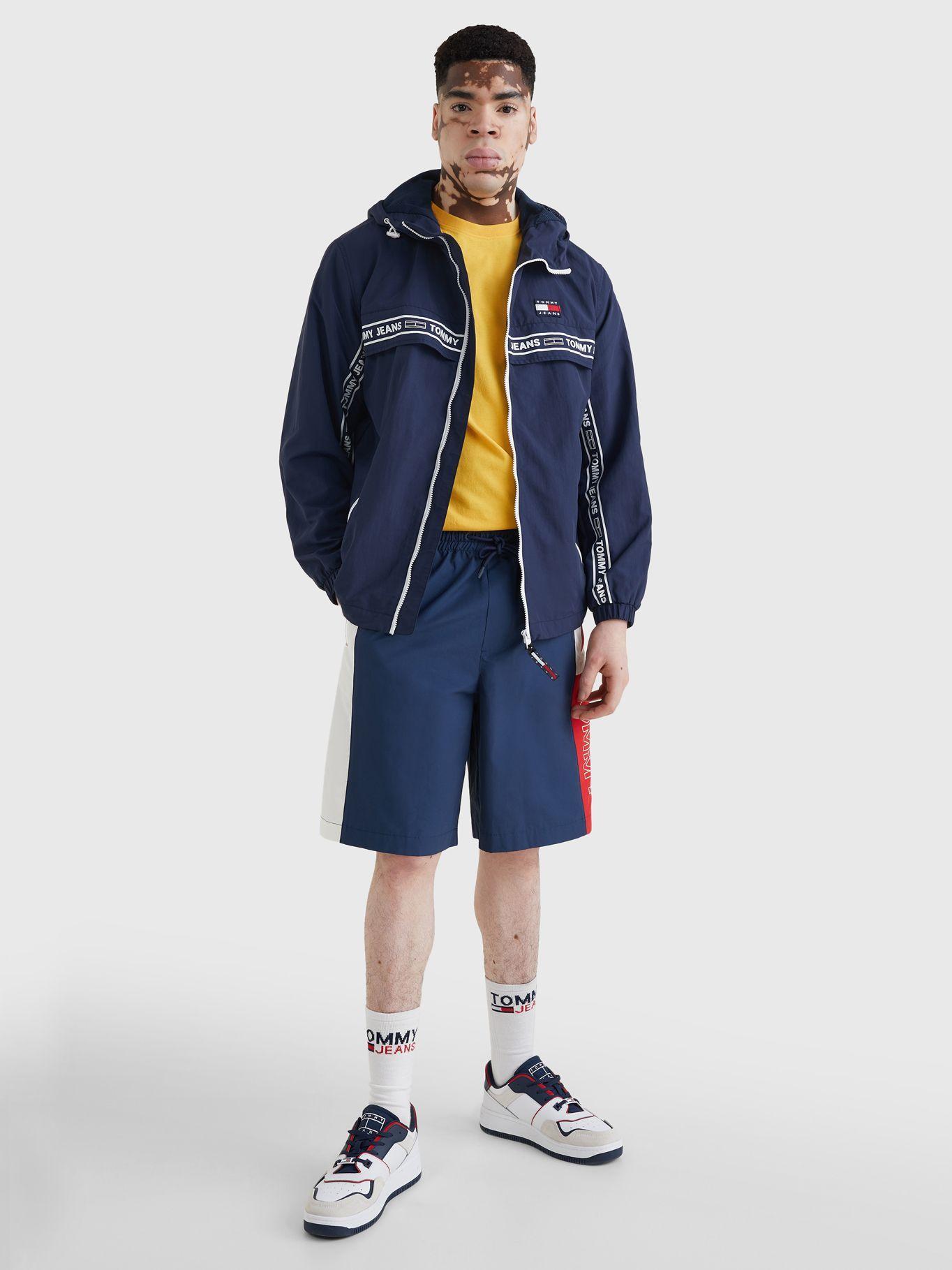 Cortavientos Chicago Logo Azul Tommy Jeans MY2-3