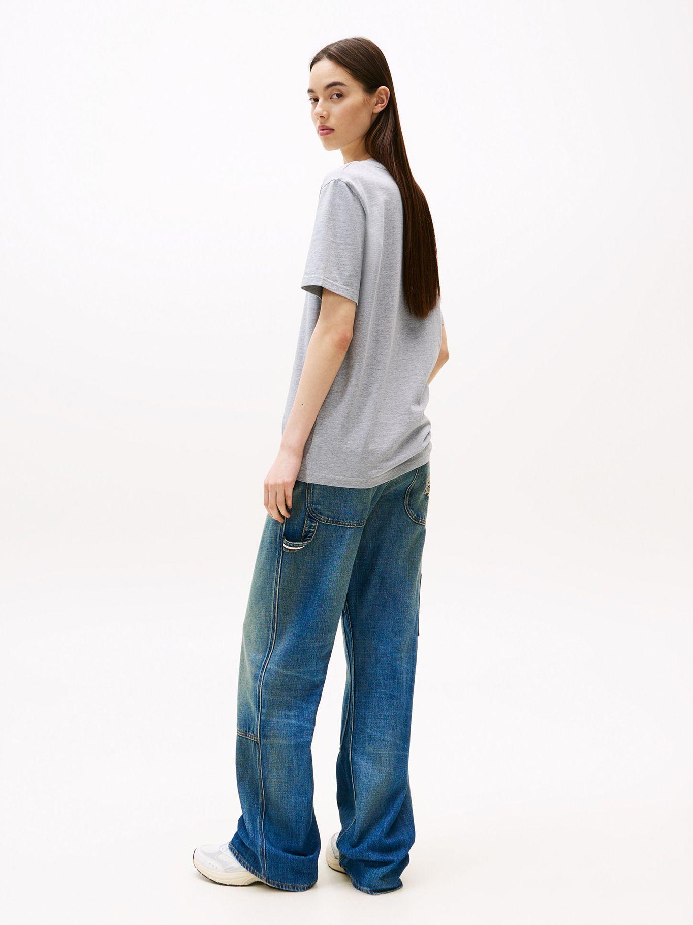 Polera Varsity Relaxed Fit Gris Q13 Tommy Jeans-2