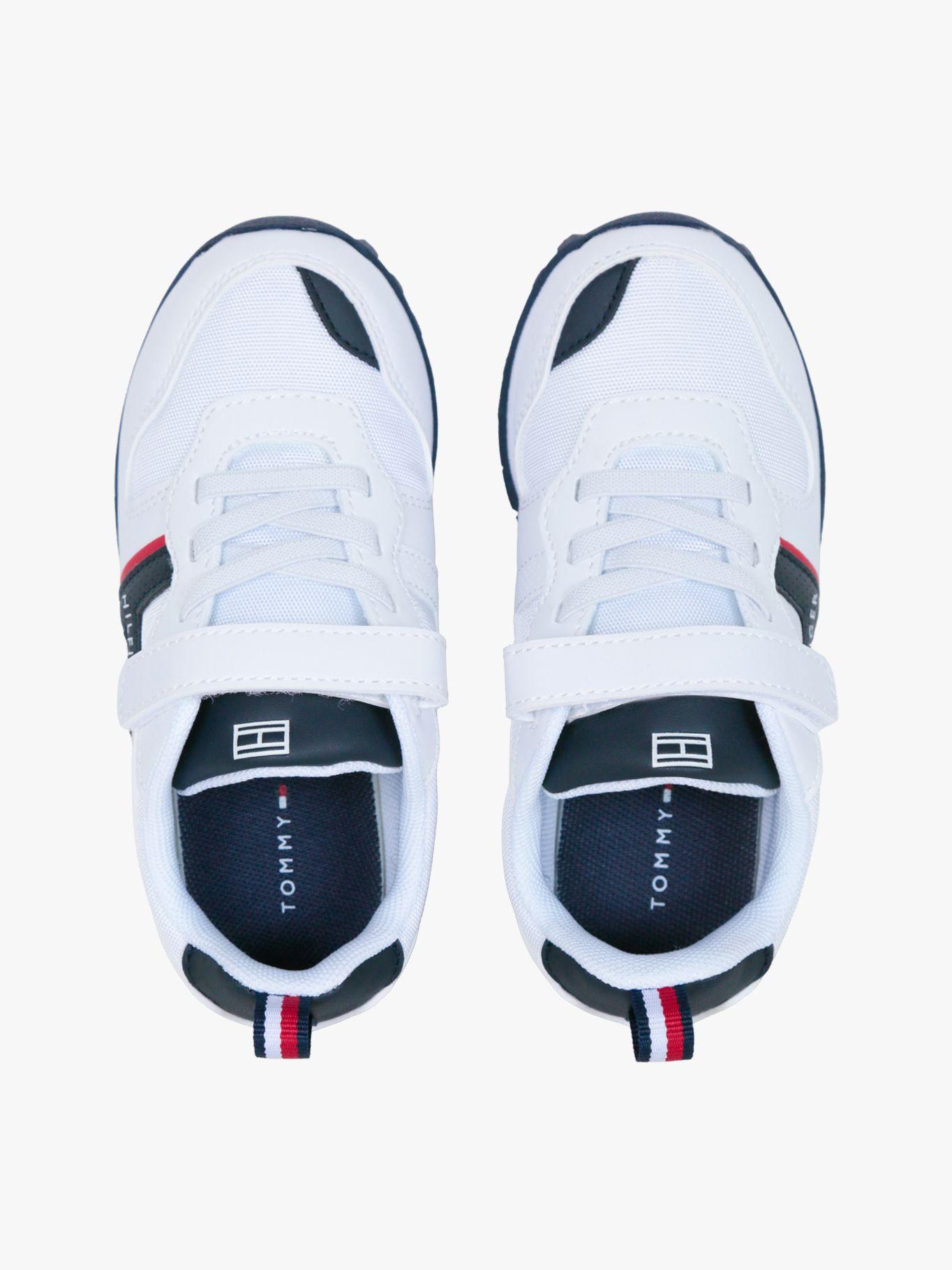 Zapatillas Jaxon Con Velcro Blanco Tommy Hilfiger-2