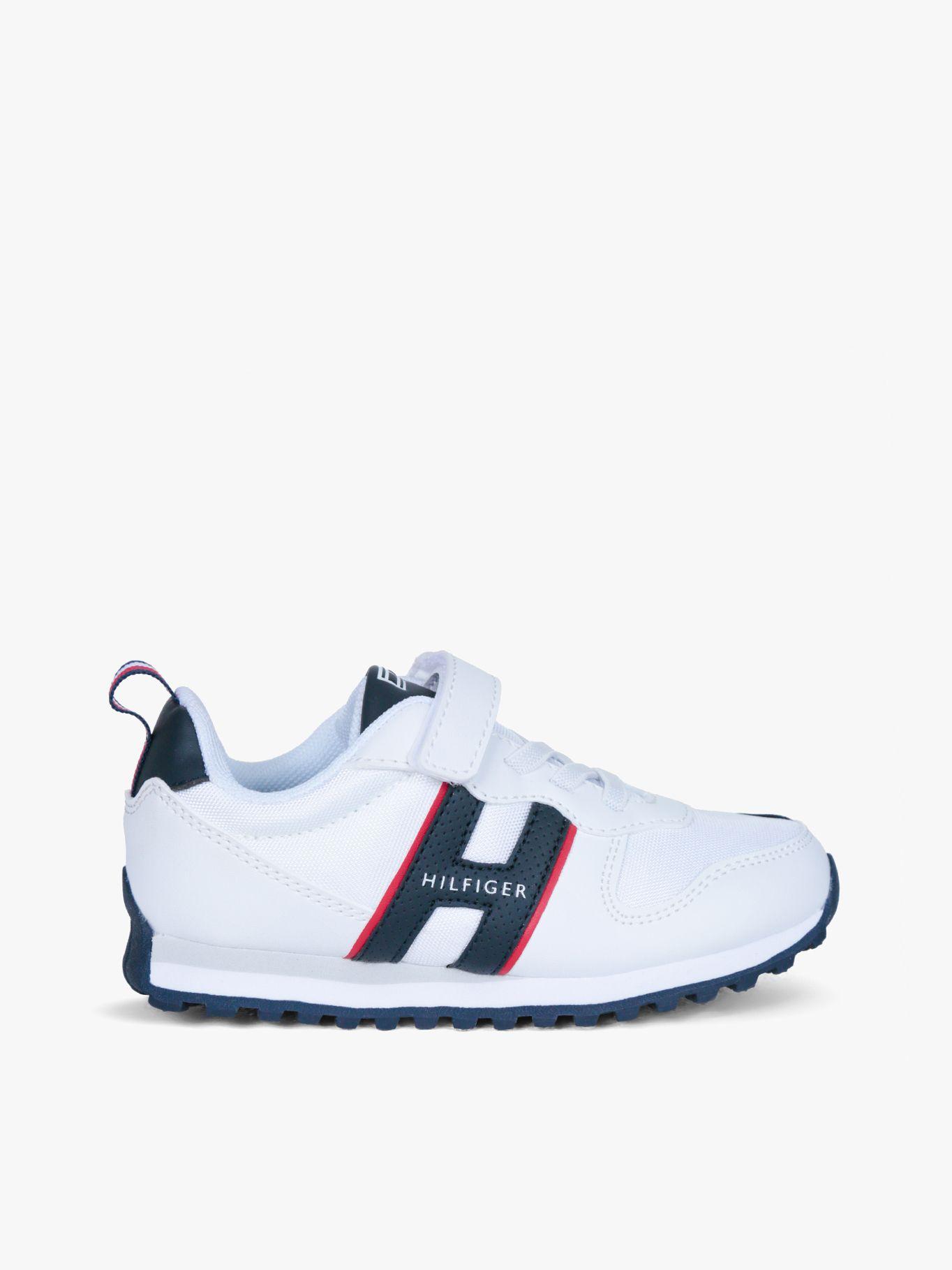 Zapatillas Jaxon Con Velcro Blanco Tommy Hilfiger-4