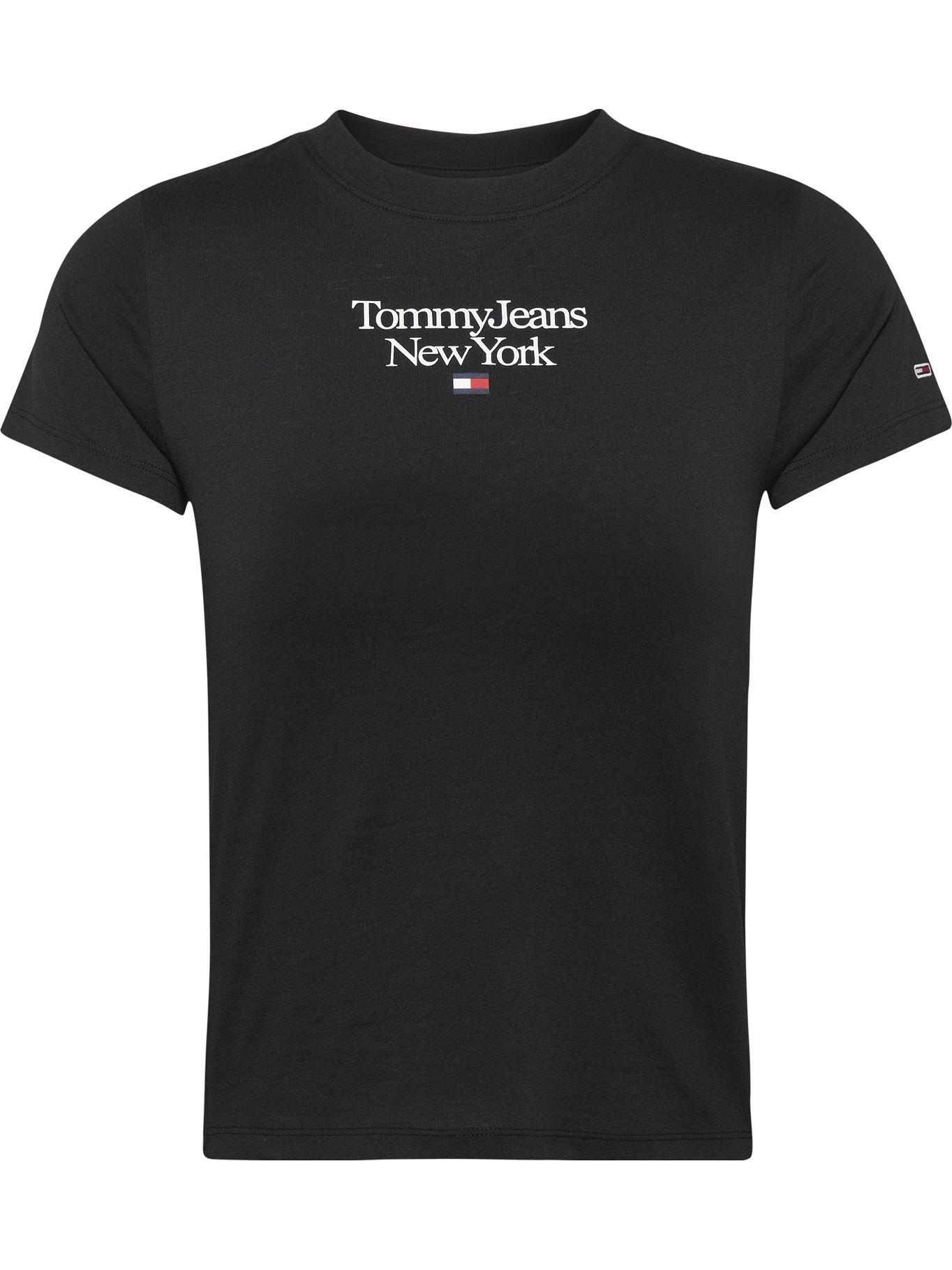 Polera Baby Essential Small Logo Negro Tommy Hilfiger-0