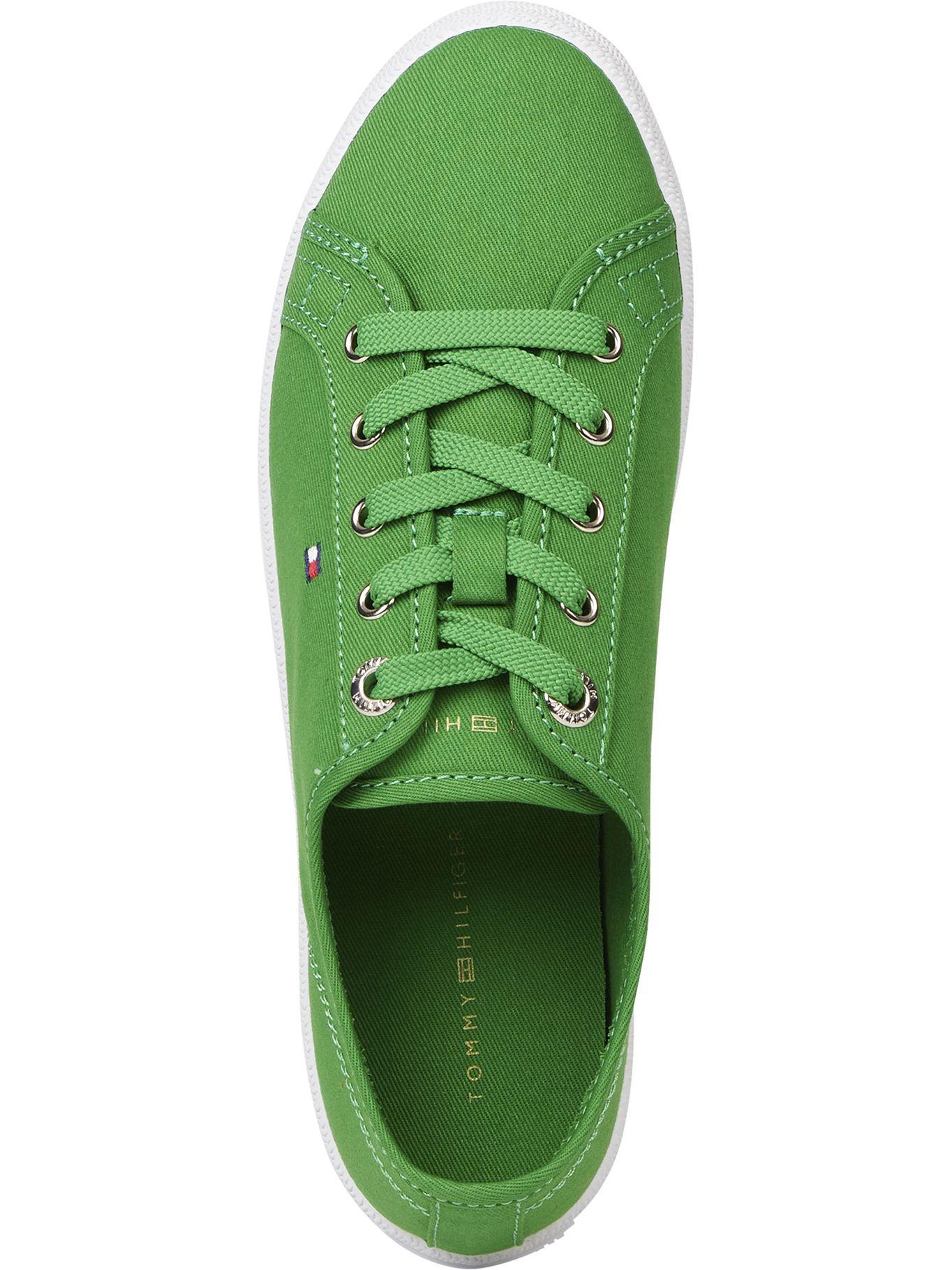 Zapatillas Essential Vulcanized Verde Tommy Hilfiger-2