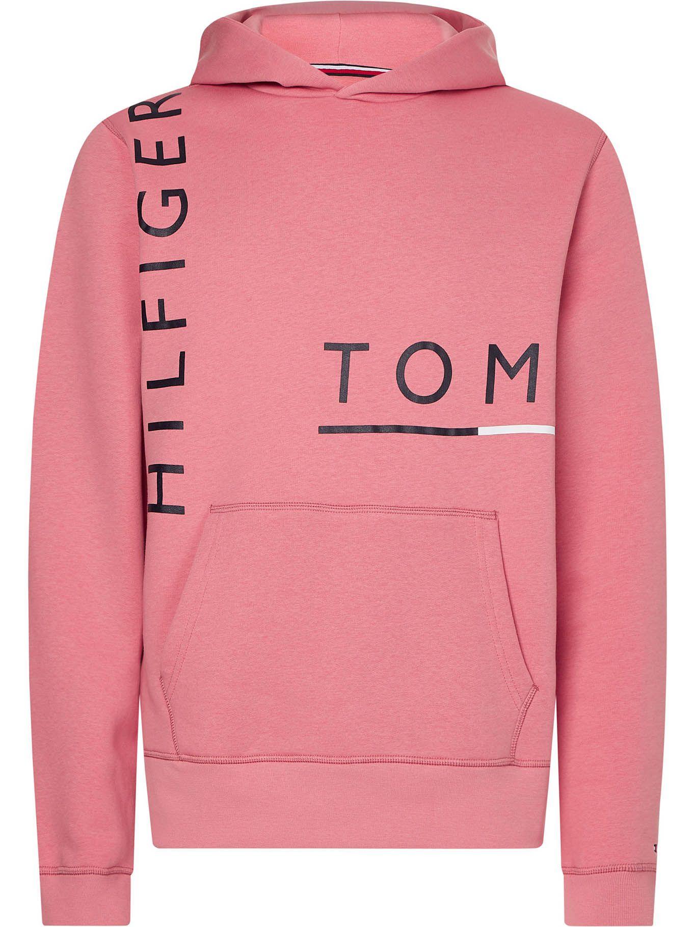 Polerón Hoodie Graphic Logo Rosado Tommy Hilfiger-0