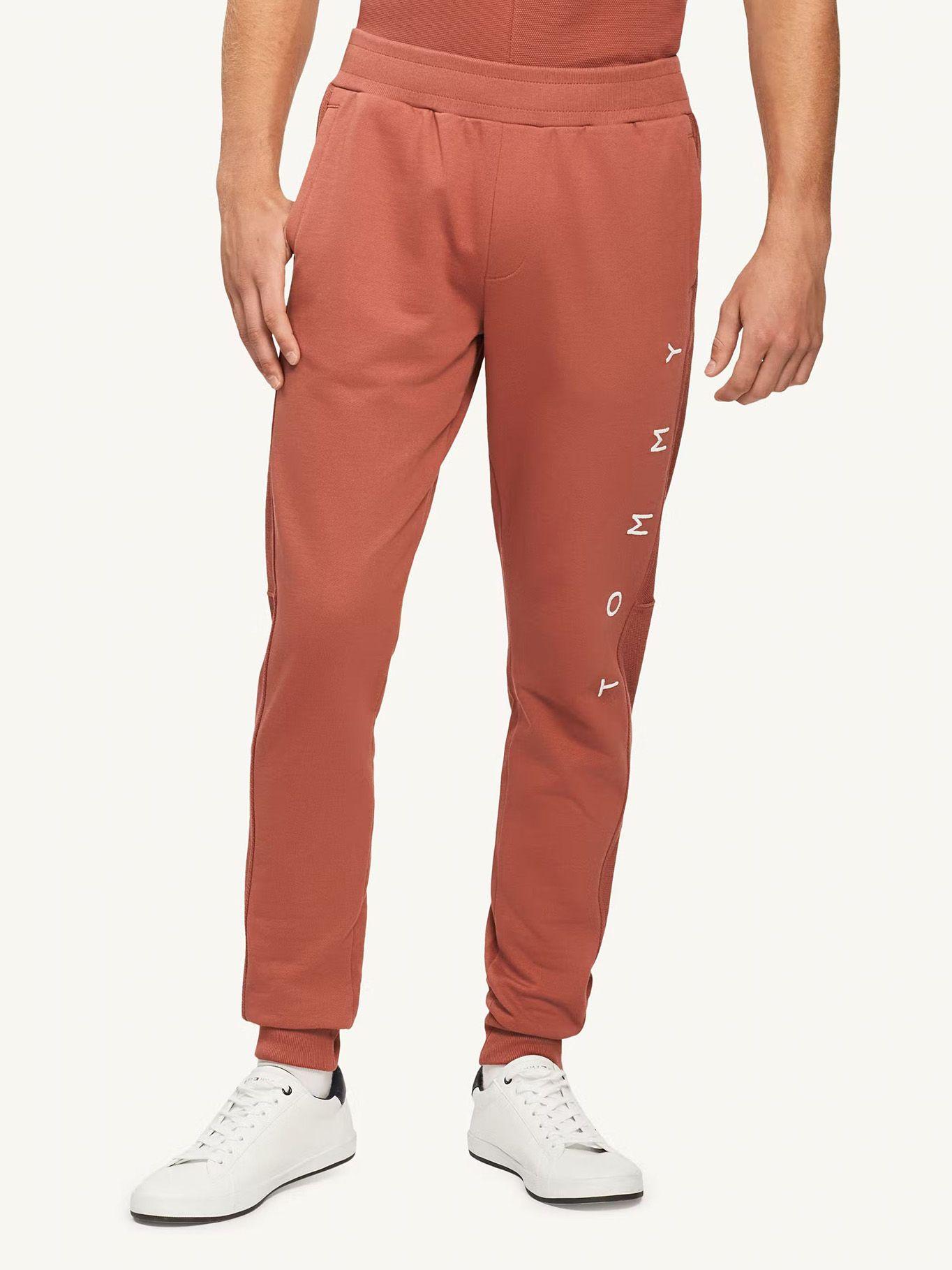 Joggers Mono Flag Logo Rojo Tommy Hilfiger-0