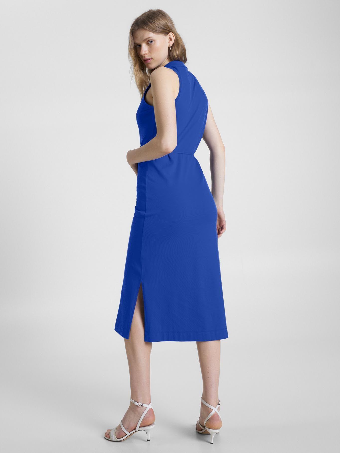 Vestido Midi Polo Sin Mangas Azul Tommy Hilfiger-1