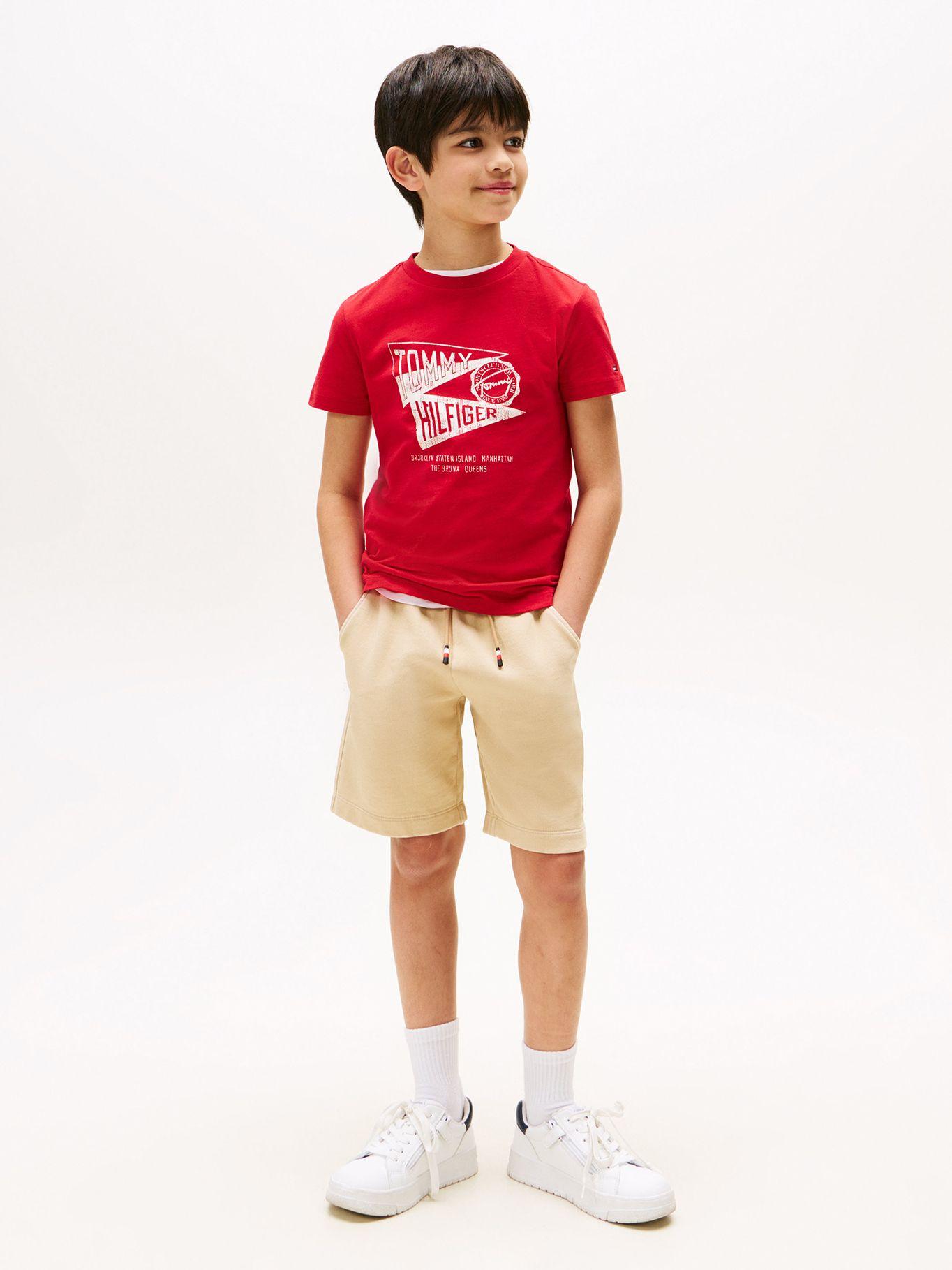 Polera Con Estampado Gráfico Rojo Tommy Hilfiger-1