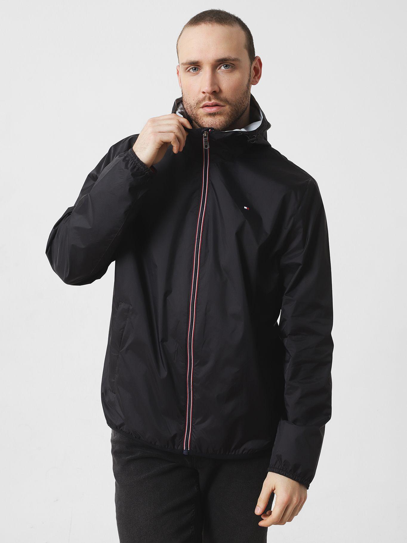Cortaviento Essential Impermeable Negro Tommy Hilfiger-0