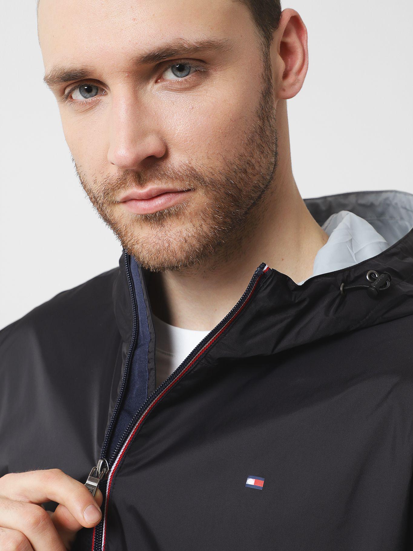 Cortaviento Essential Impermeable Negro Tommy Hilfiger-4