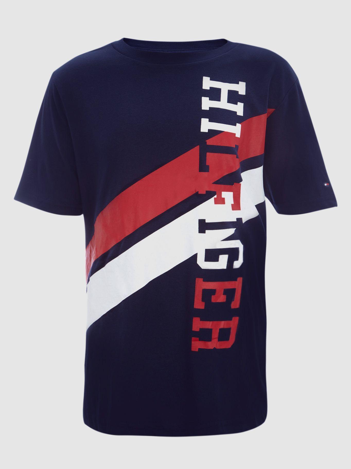 Polera Essential Varsity Azul Tommy Hilfiger-0