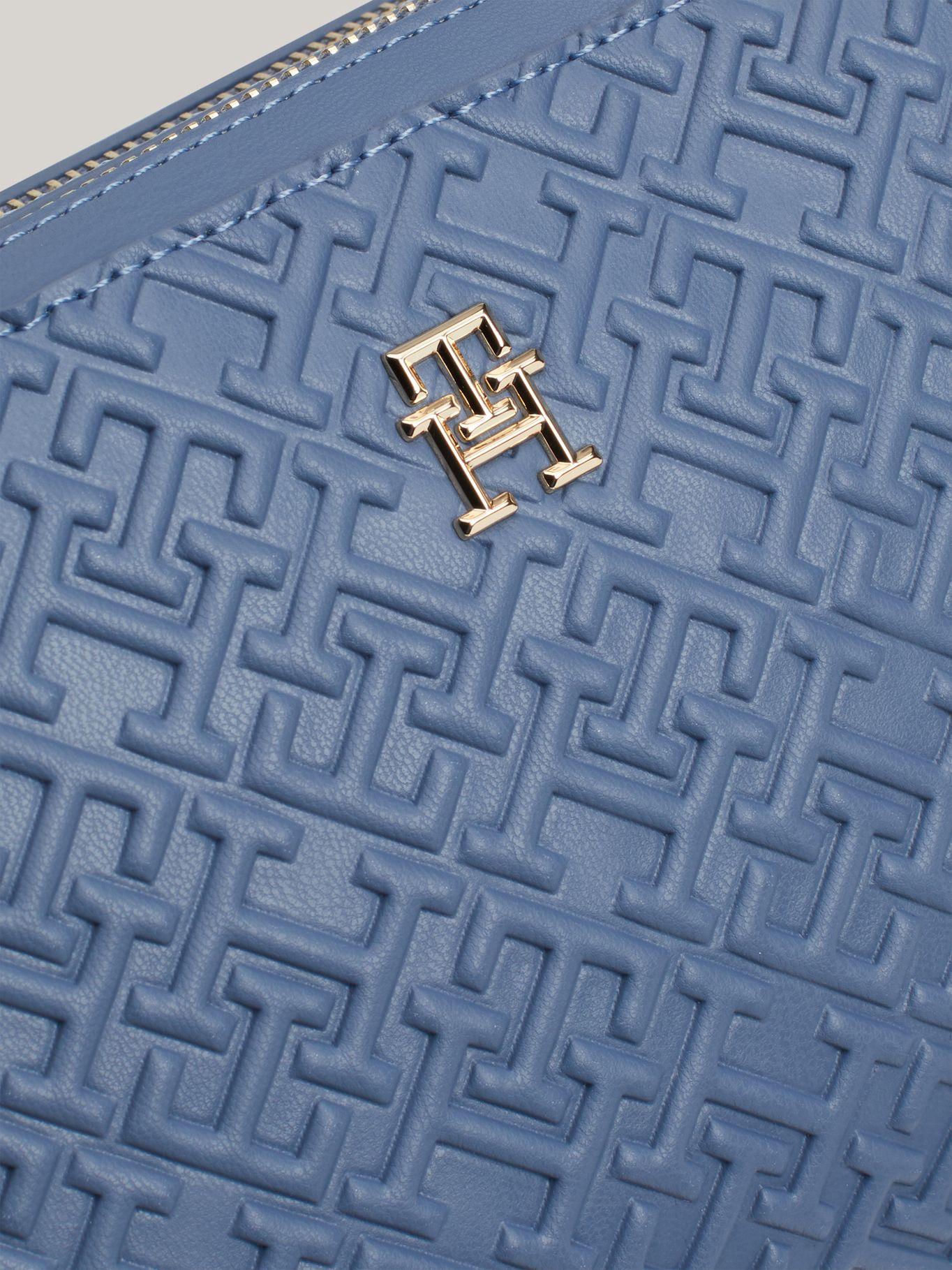 Bandolera Distinc Monograma Celeste Tommy Hilfiger-2