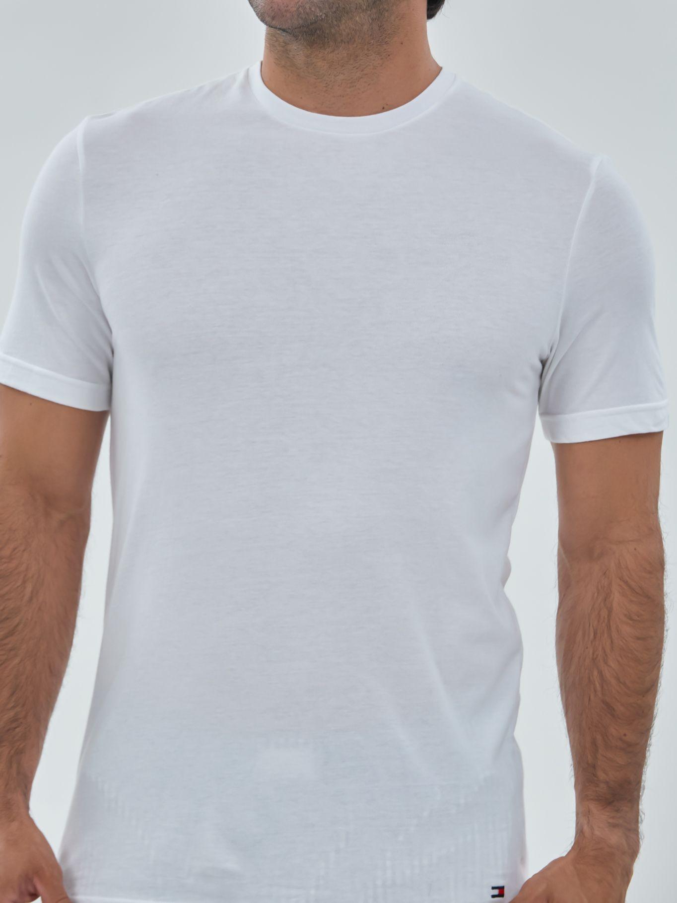 Pack De 3 Camisetas Solid C-Neck Negro Tommy Hilfiger-4