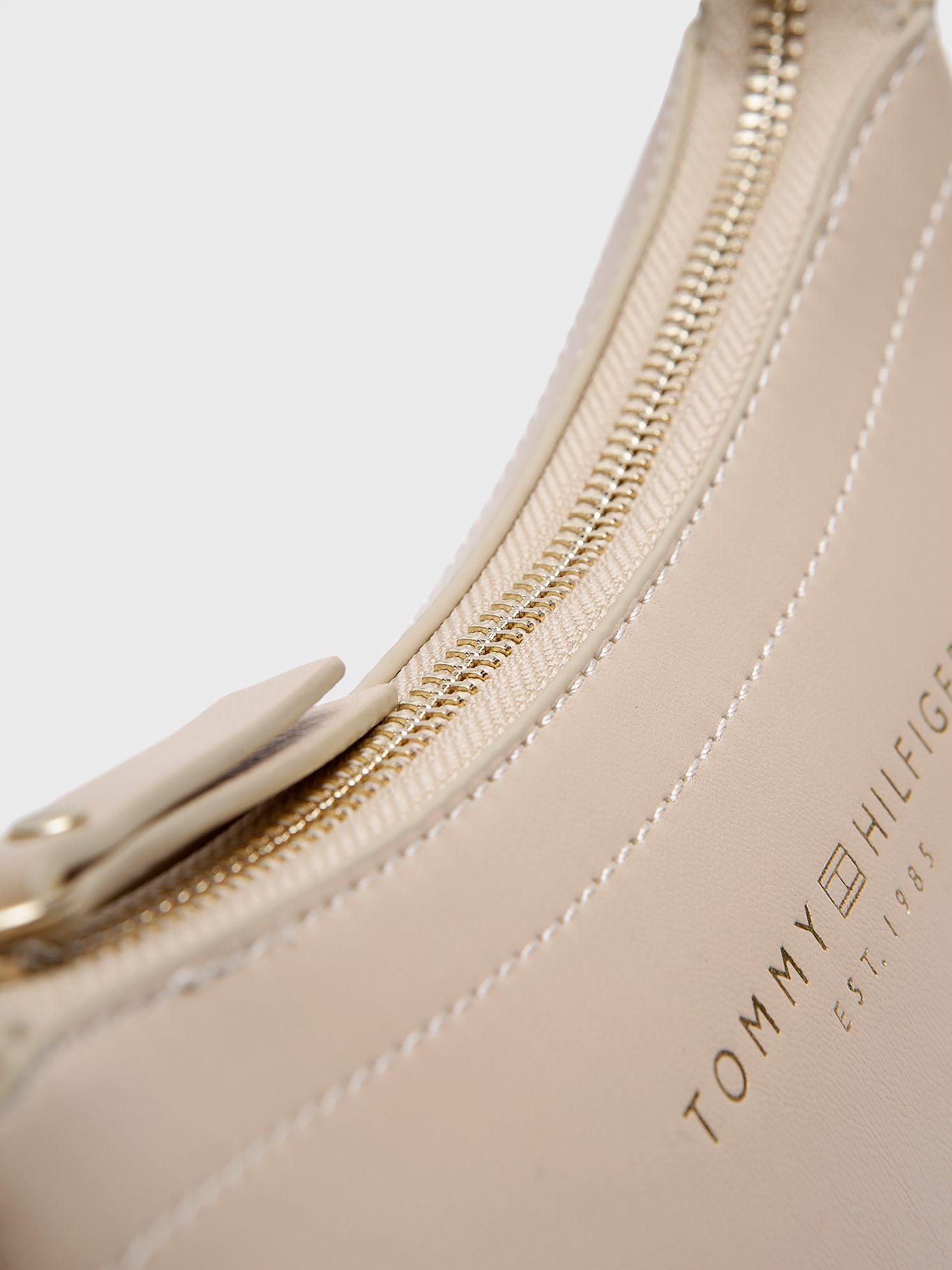 Cartera Fawn Con Logo Beige Tommy Hilfiger-4