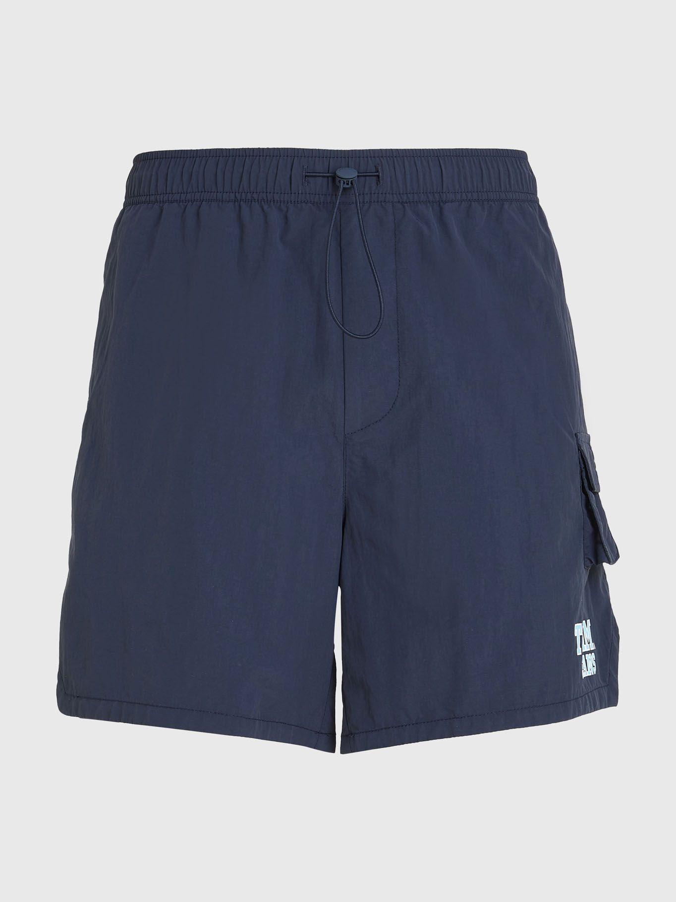 Shorts Running Con Logo Azul Tommy Jeans-4