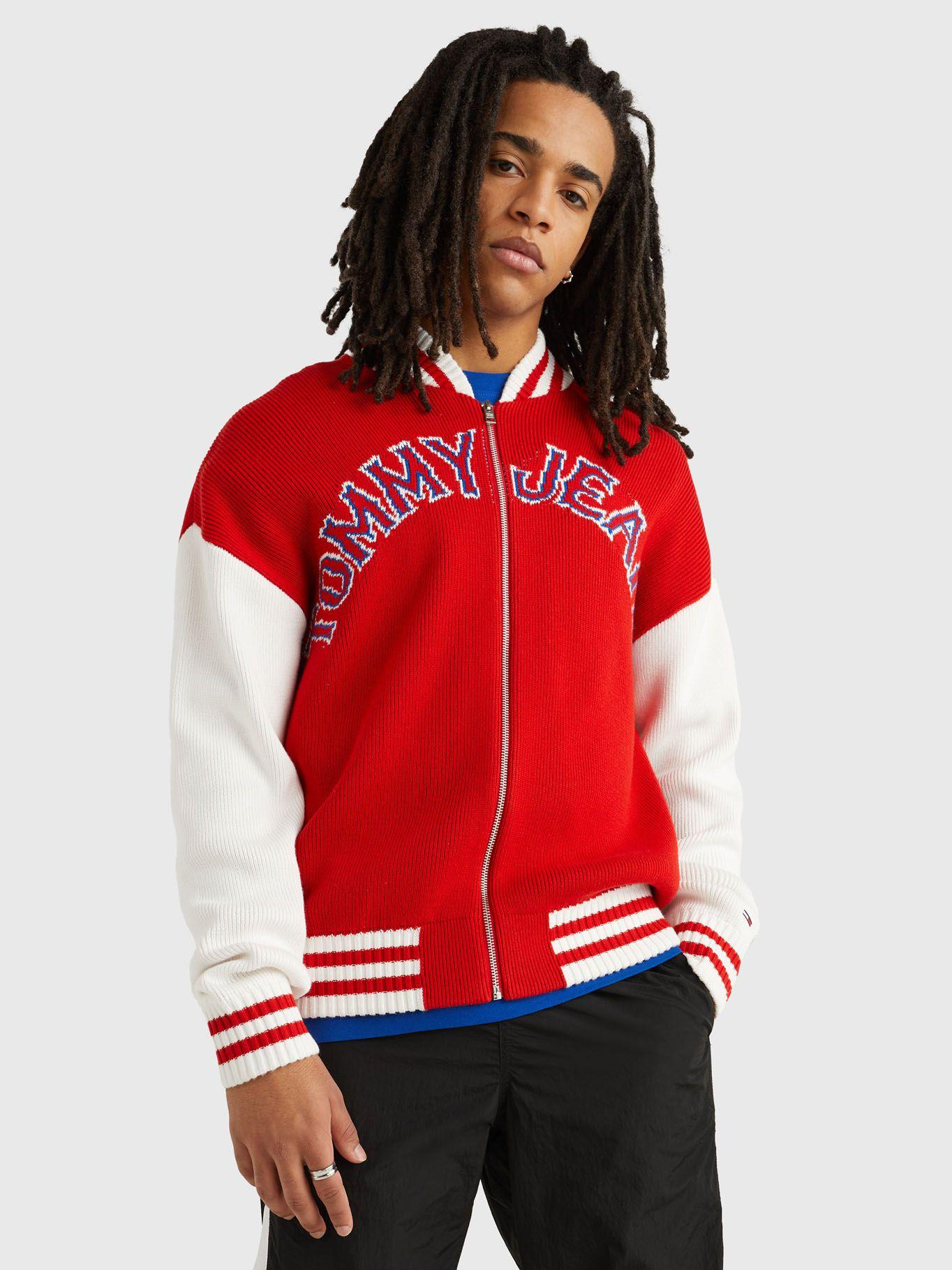 Chaqueta Bomber Collegiate Rojo Tommy Hilfiger-0
