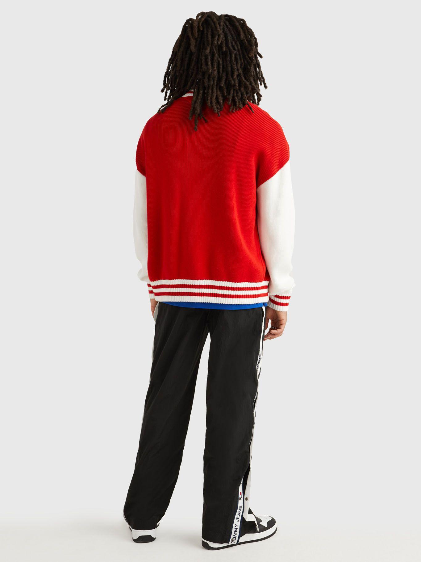 Chaqueta Bomber Collegiate Rojo Tommy Hilfiger-2