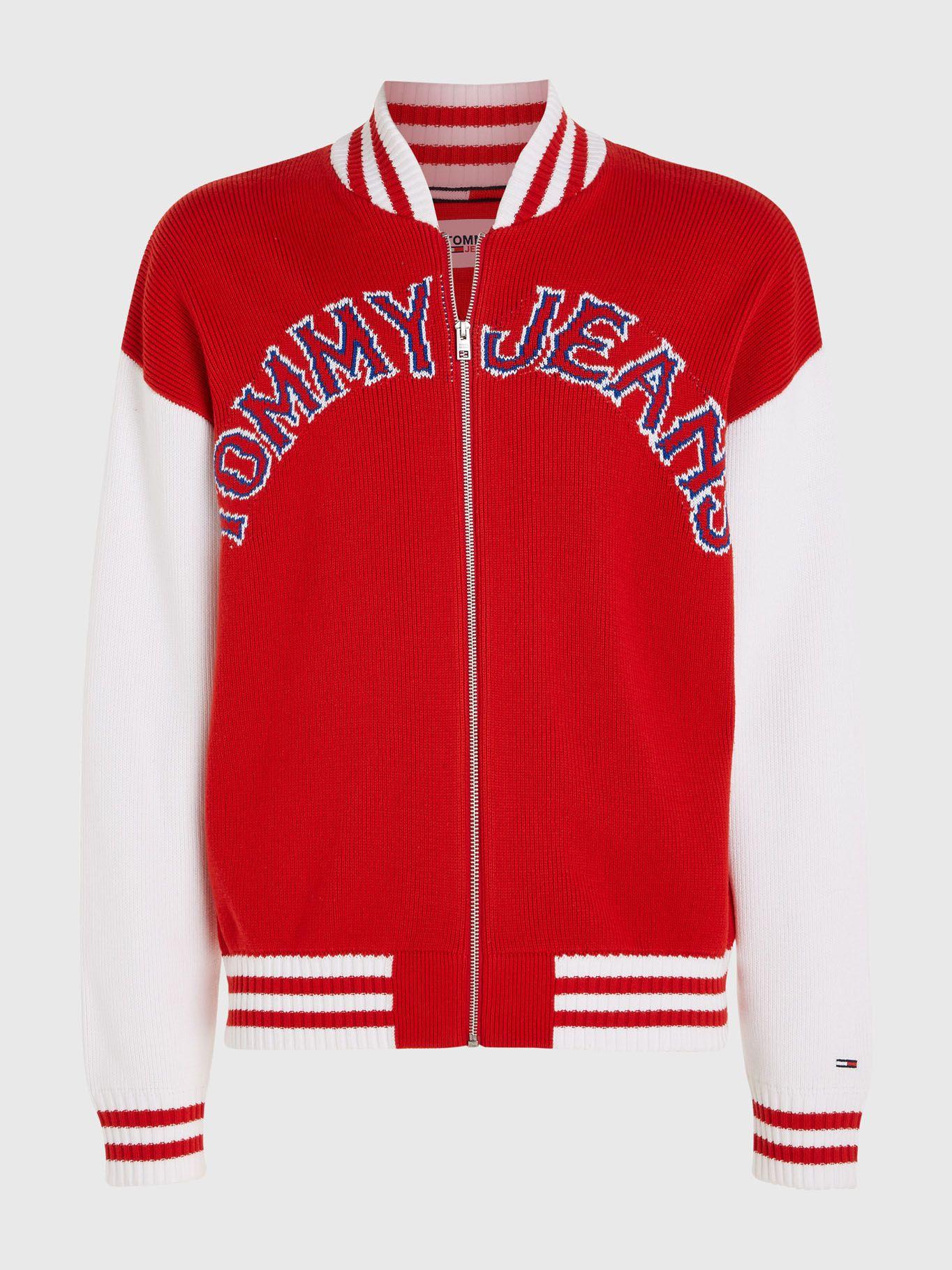 Chaqueta Bomber Collegiate Rojo Tommy Hilfiger-5