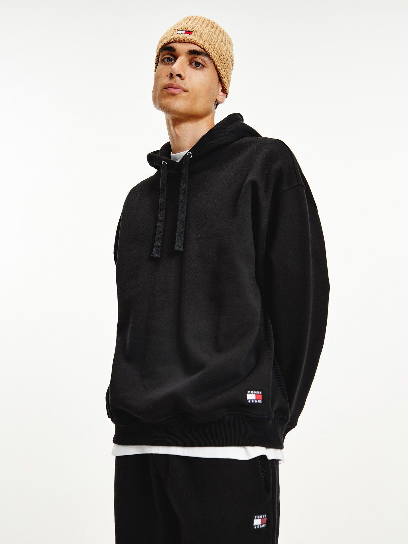 Polerón Hoodie Tonal Logo Negro Tommy Hilfiger-0