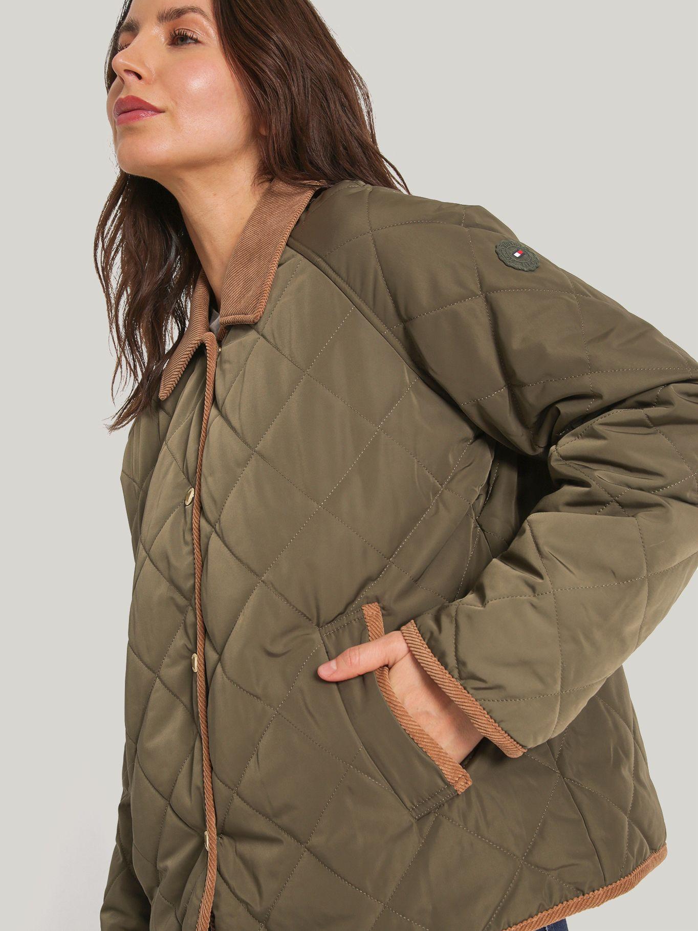 Chaqueta Quilted Reversible Verde Tommy Hilfiger-3