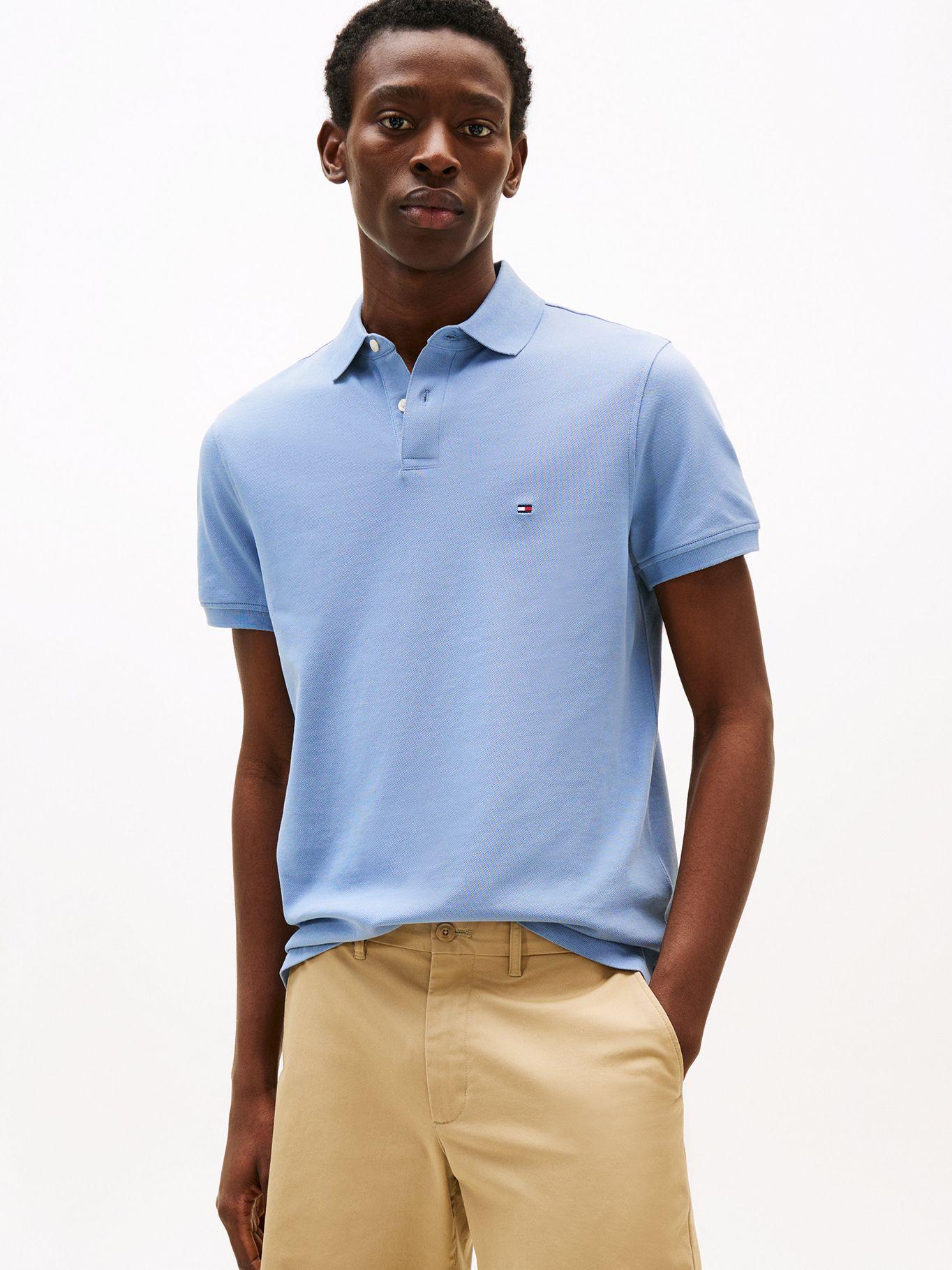 Polo Im 1985 Regular Fit Celeste C2B Tommy Hilfiger-0