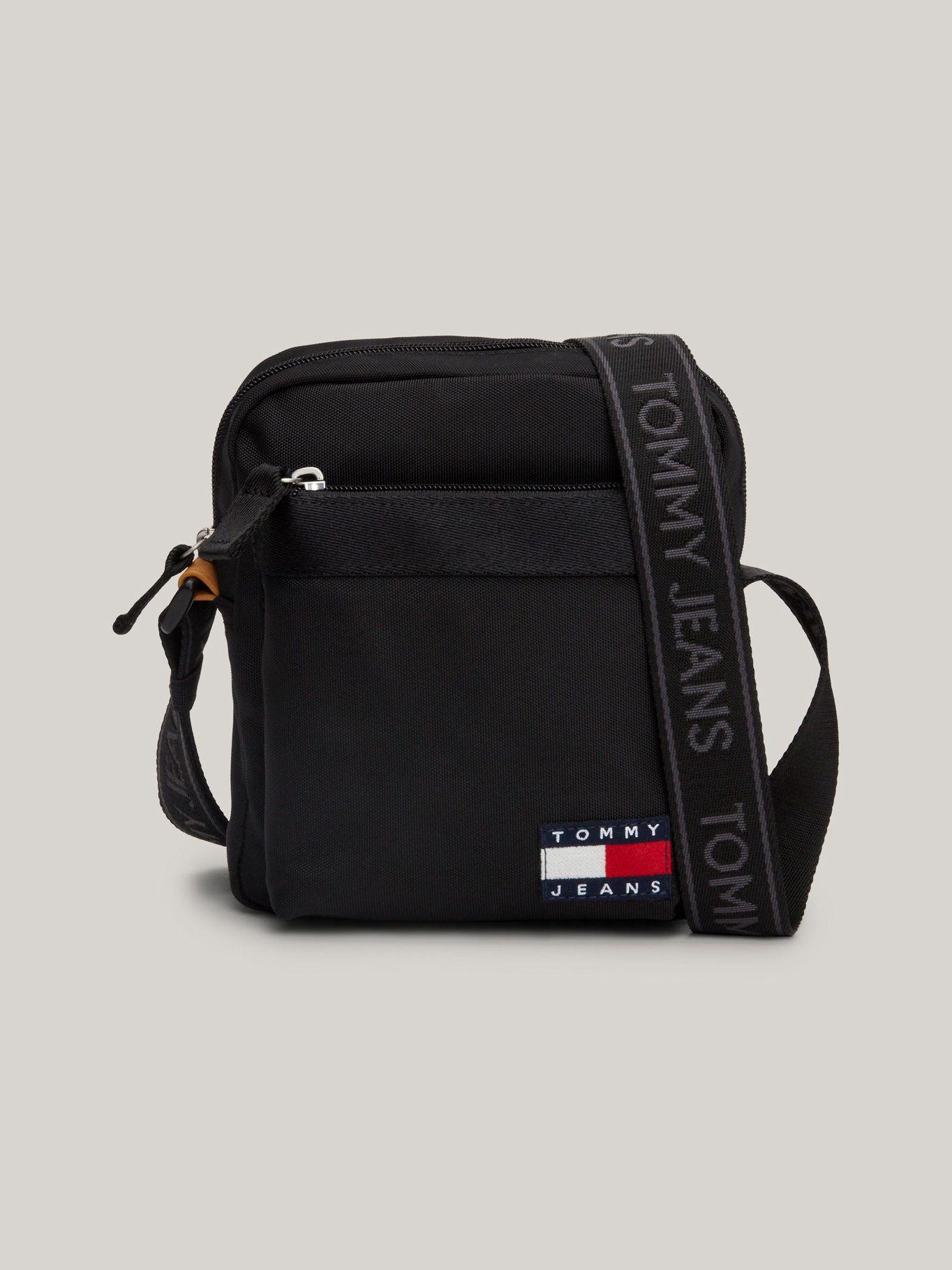 Bolso Reporter Essential Con Logo Negro Tommy Hilfiger-0