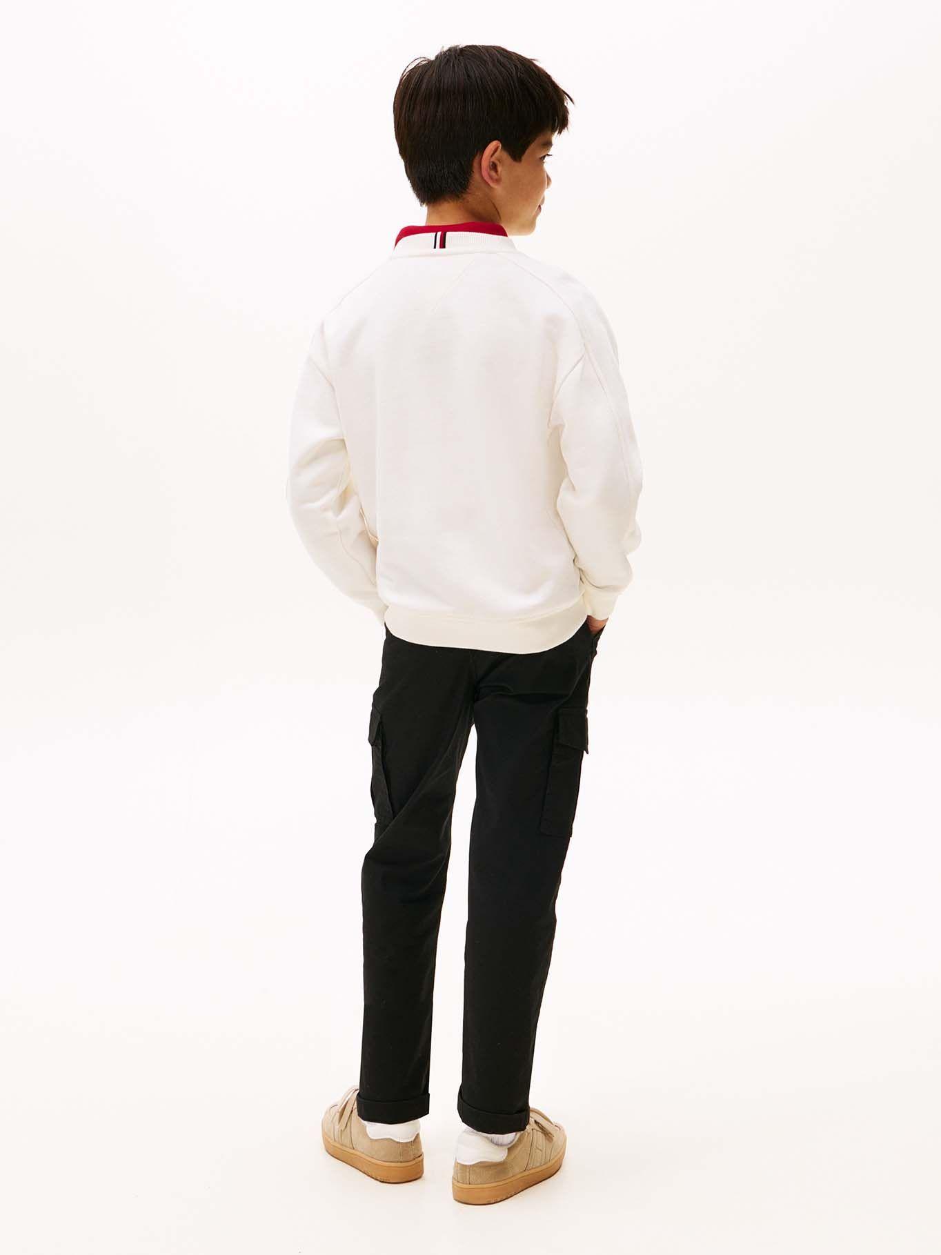 Polerón Varsity Print Blanco Tommy Hilfiger-2