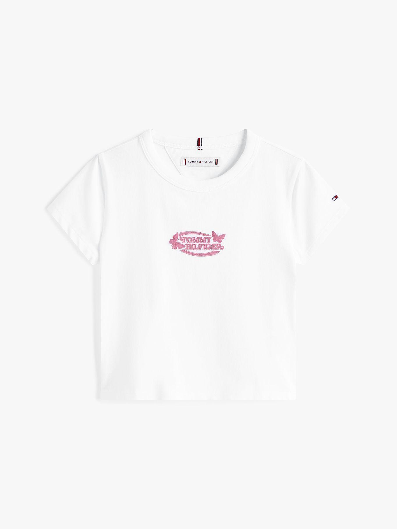 Polera Con Logo Metalizado YBR Blanco Tommy Hilfiger-4